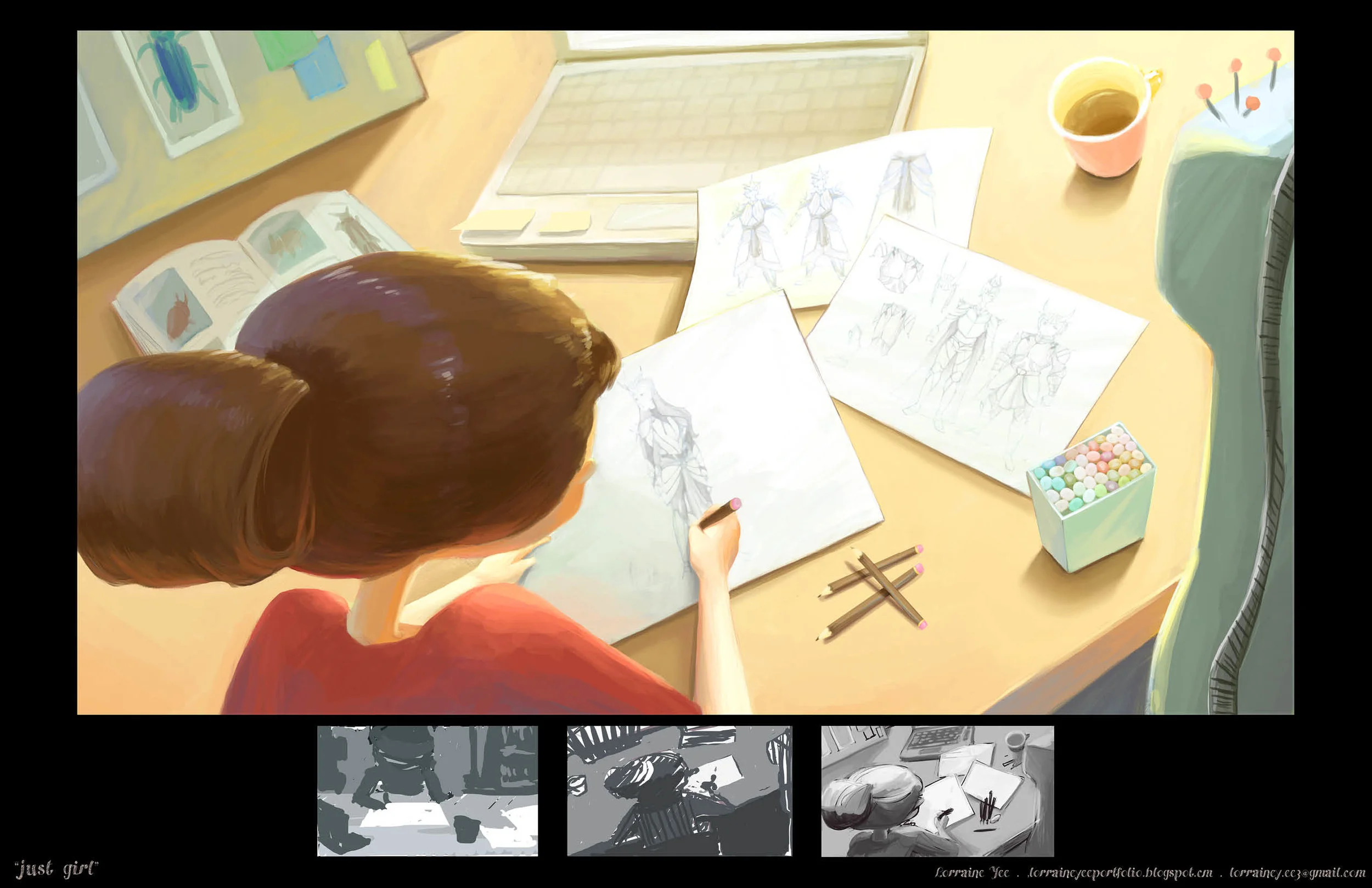 JUST GIRL: COSTUME DESIGN MOMENT