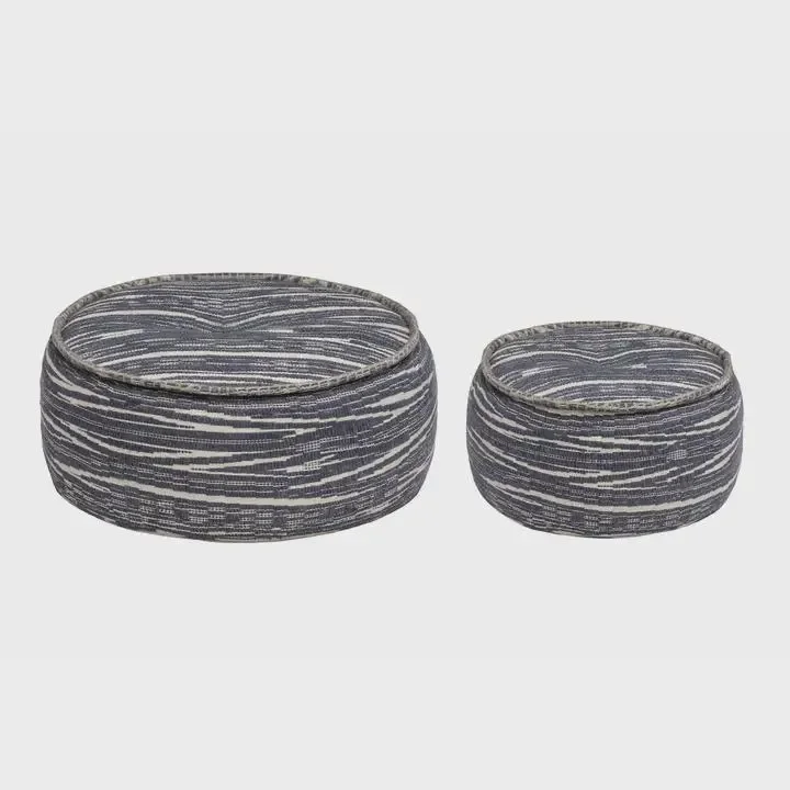 indigo stripe pouf.webp