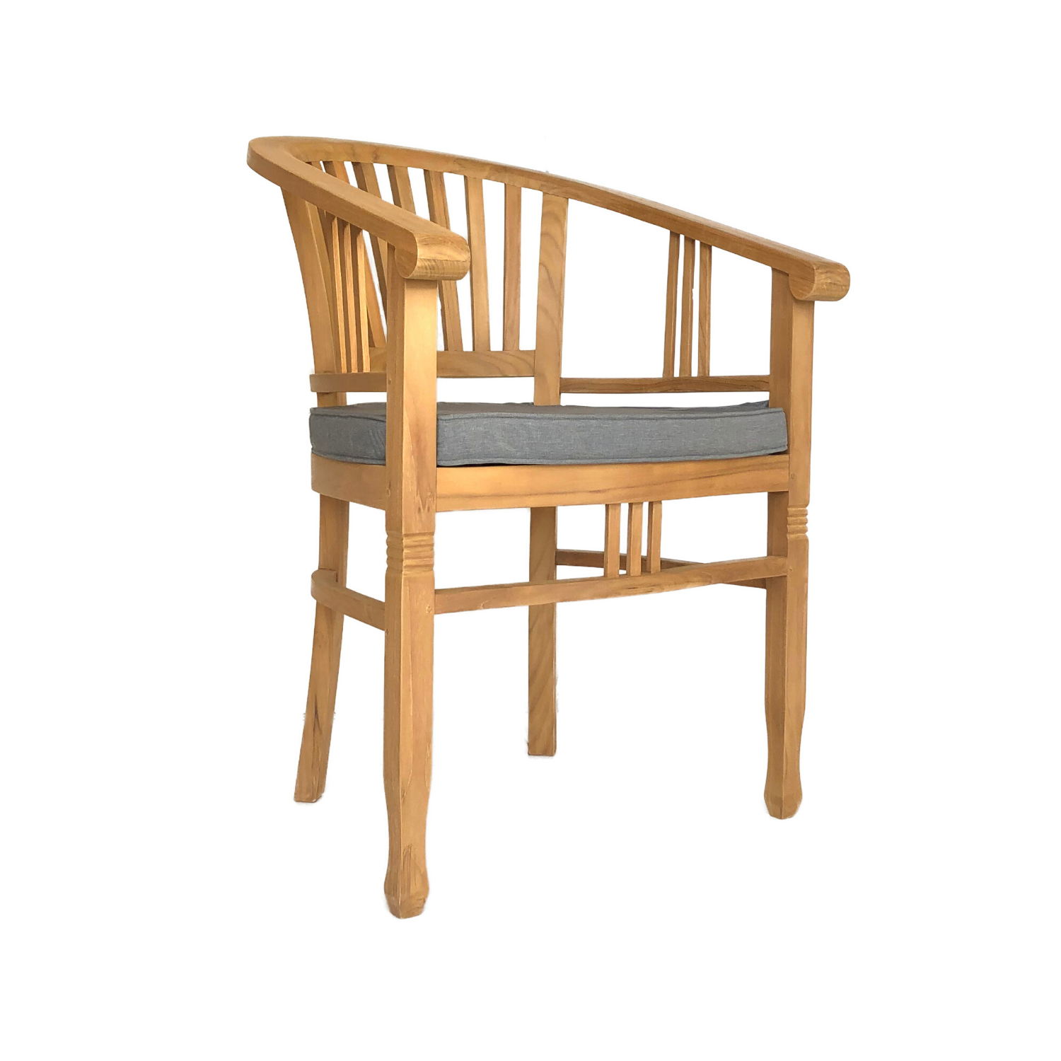 Teak Captain's Chair for Outdoor, Garden, or Patio