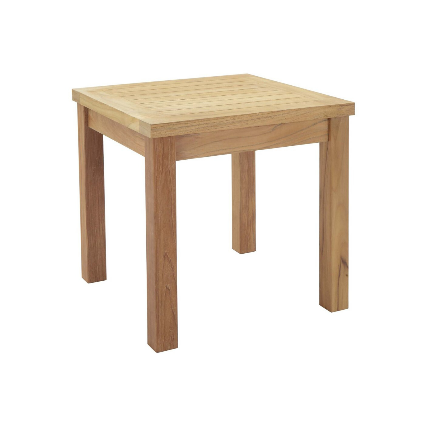 Outdoor Teak Side Table for Pool, Porch, or Patio