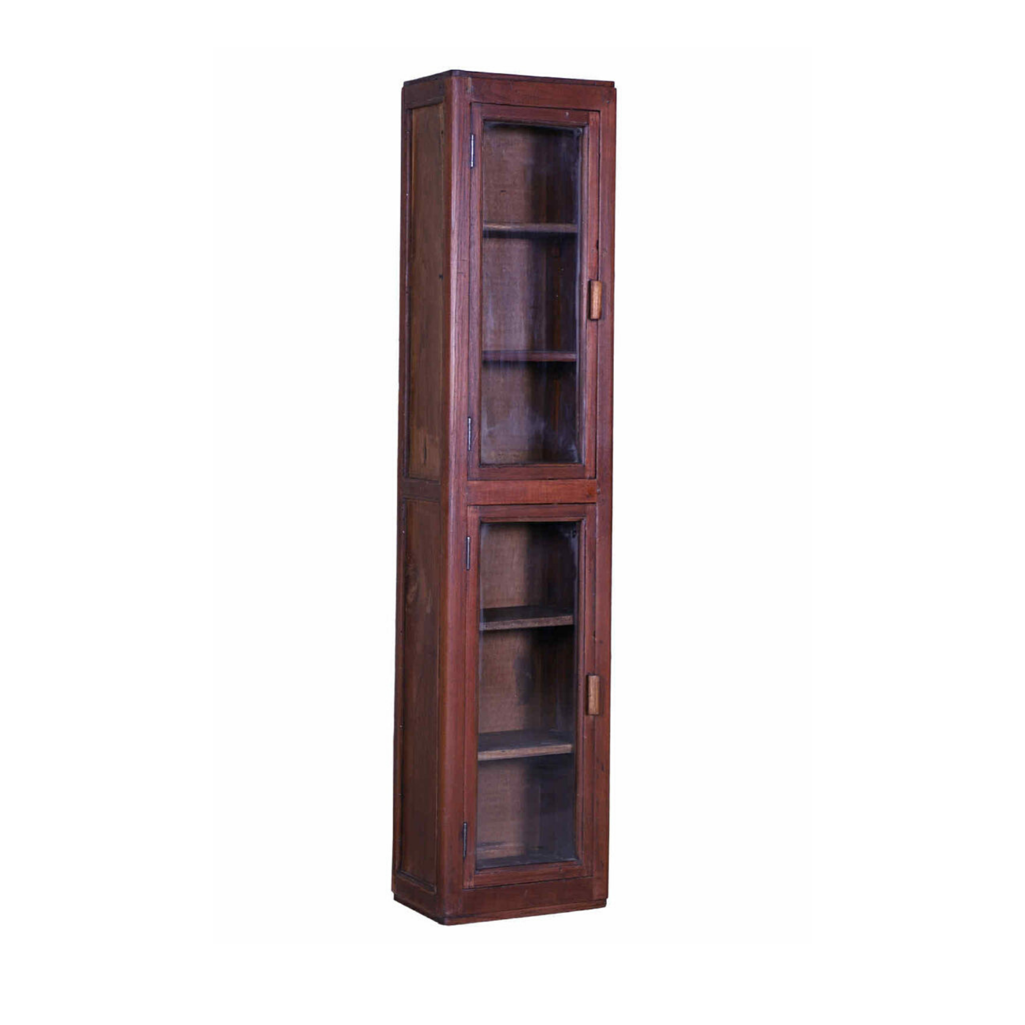 Skinny Cabinet with Glass