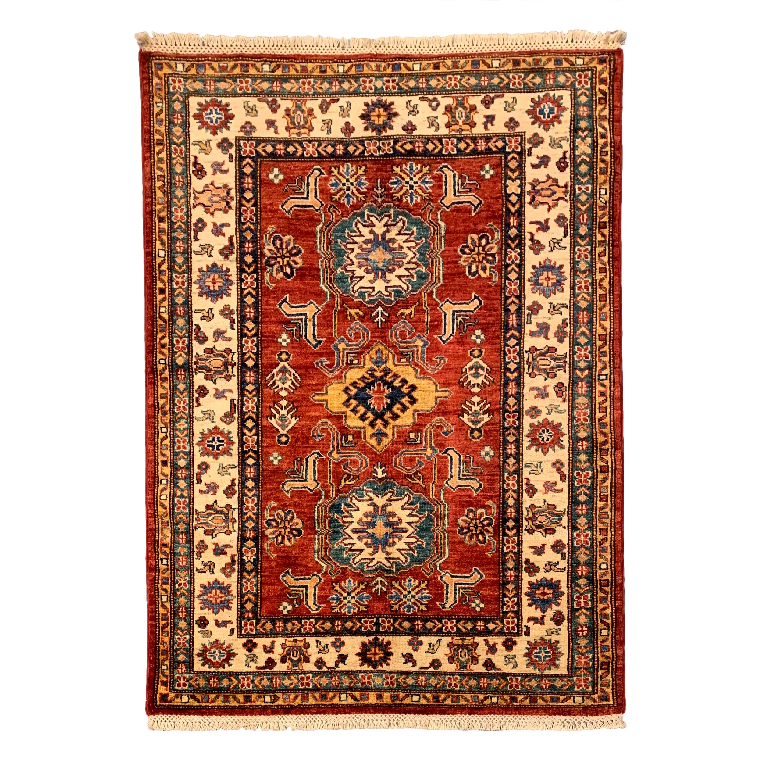 3.5' x 5.0' Afghan Rug