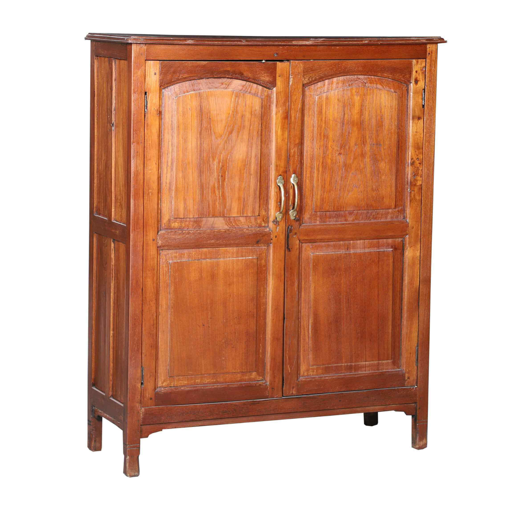Colonial Solid Teak Wood Storage Cabinet