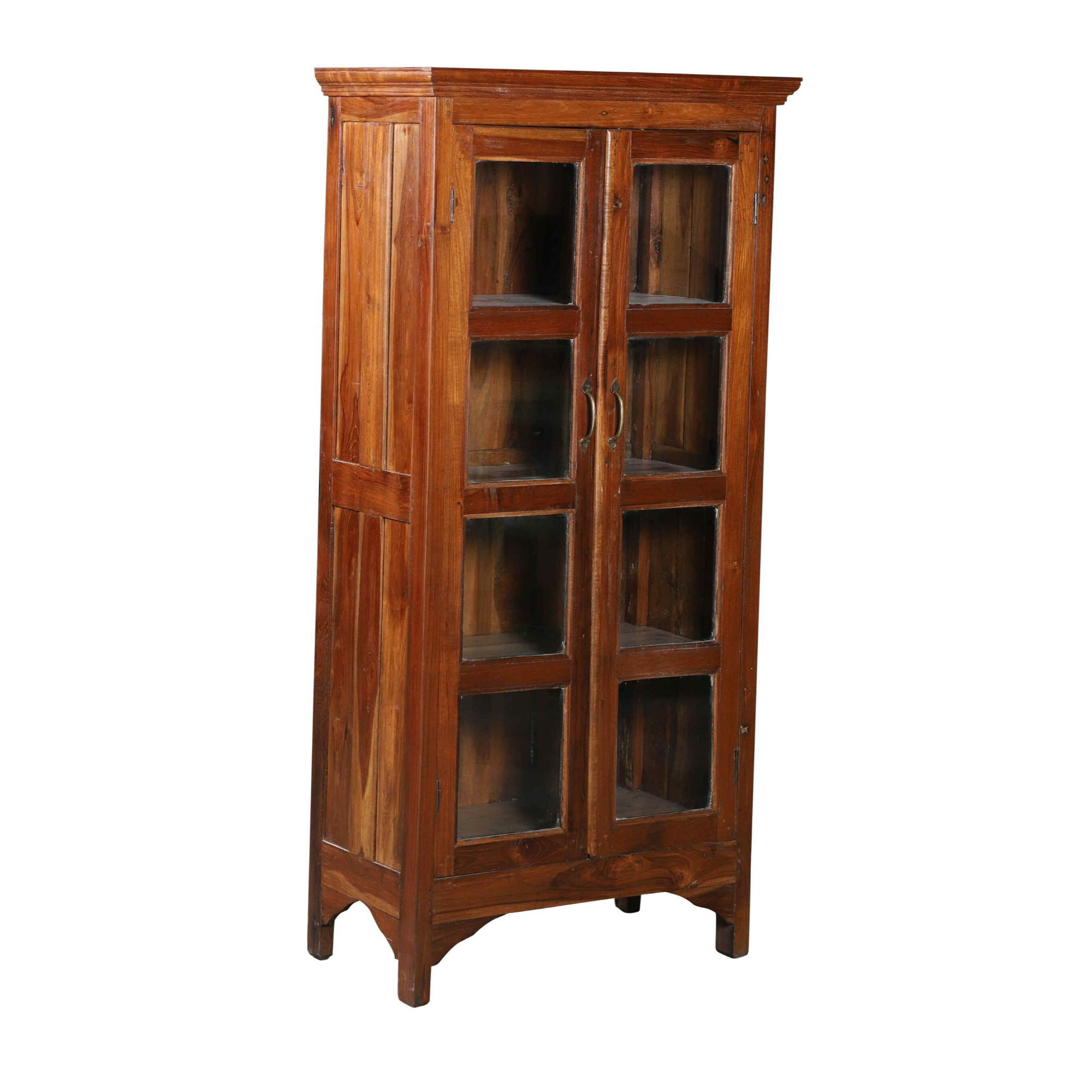 Teak Cabinet with Glass