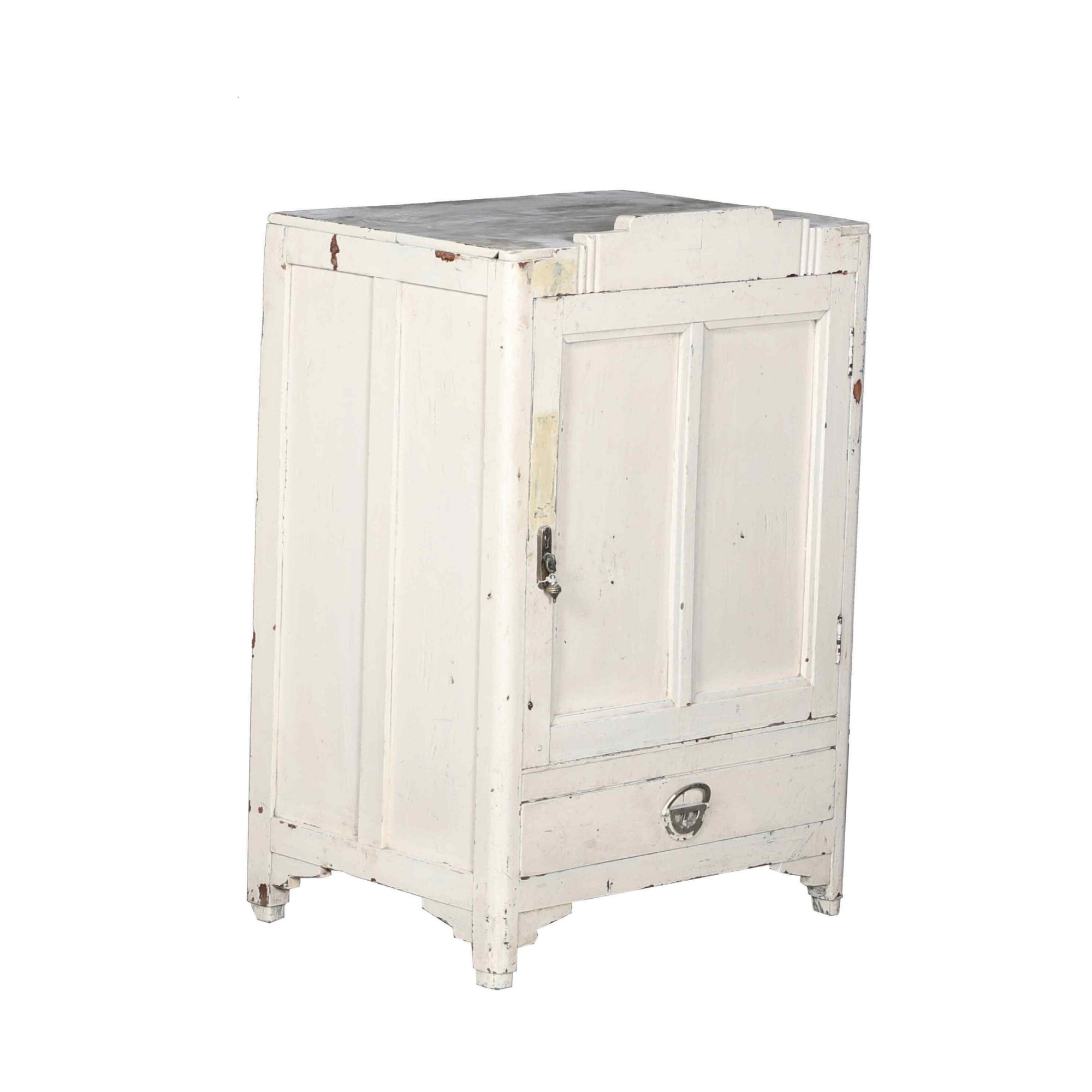 SOLD - Small Cream Cabinet
