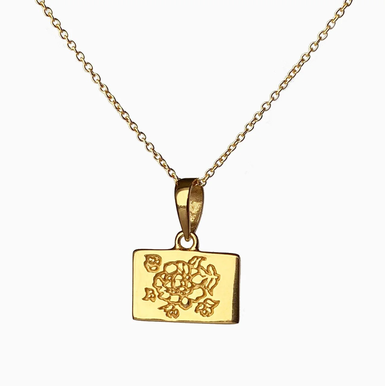 Veda Collection: Lotus Necklace