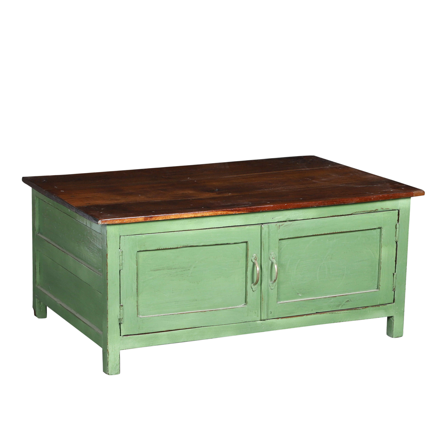 Low Green Sideboard Bench
