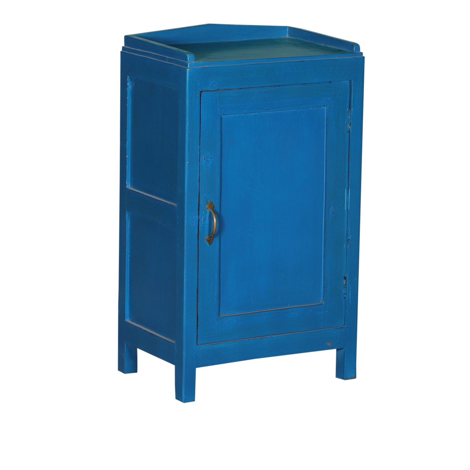 Bright Blue End Table