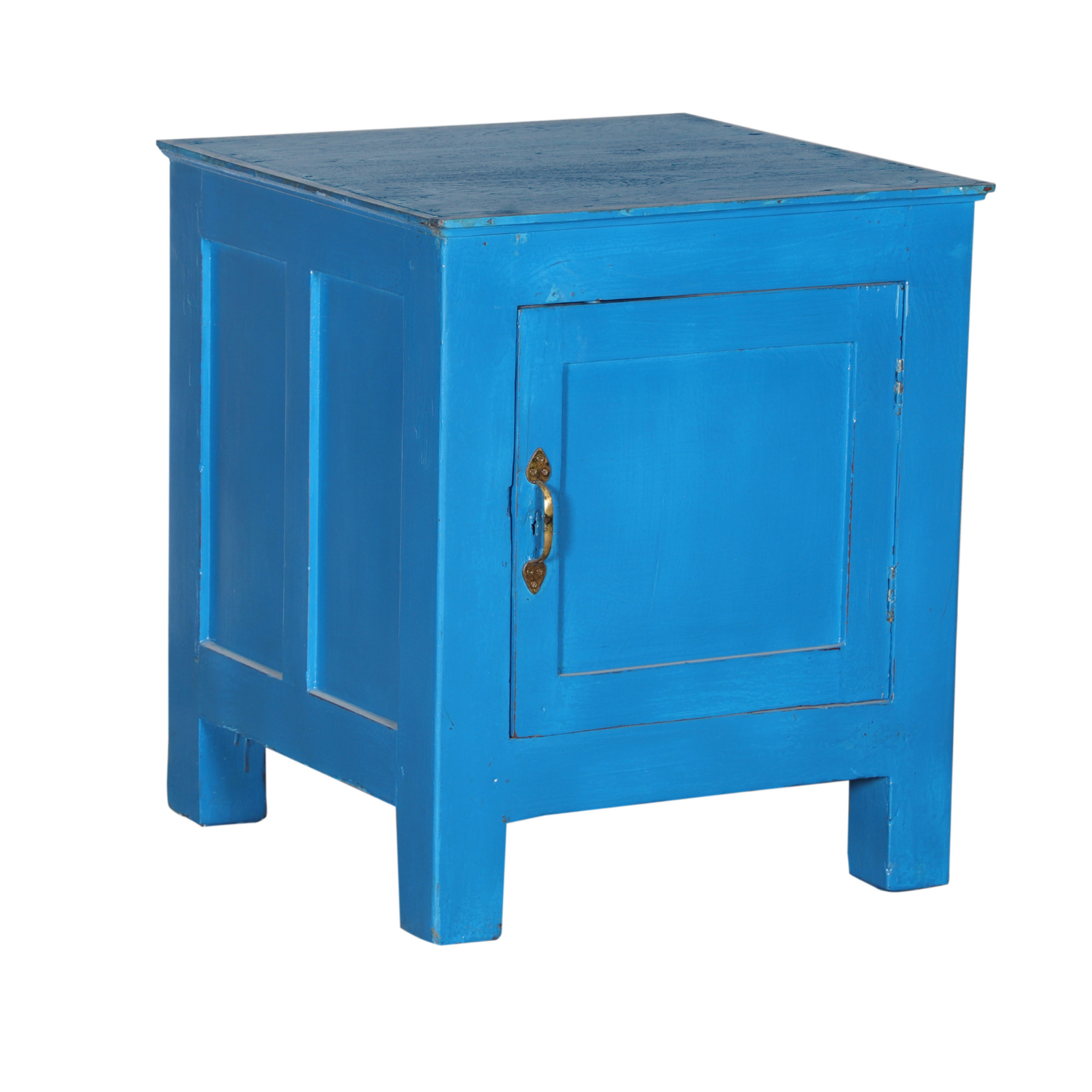 Bright Blue Nightstand