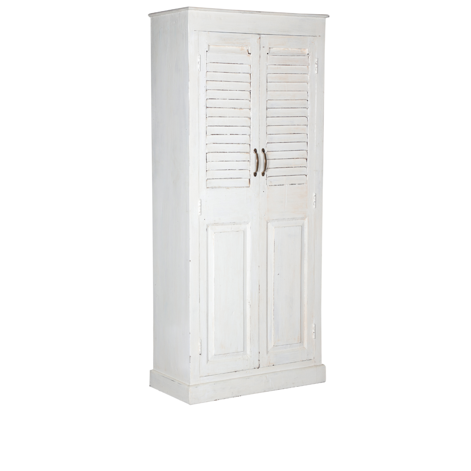 Large White Storage Cabinet
