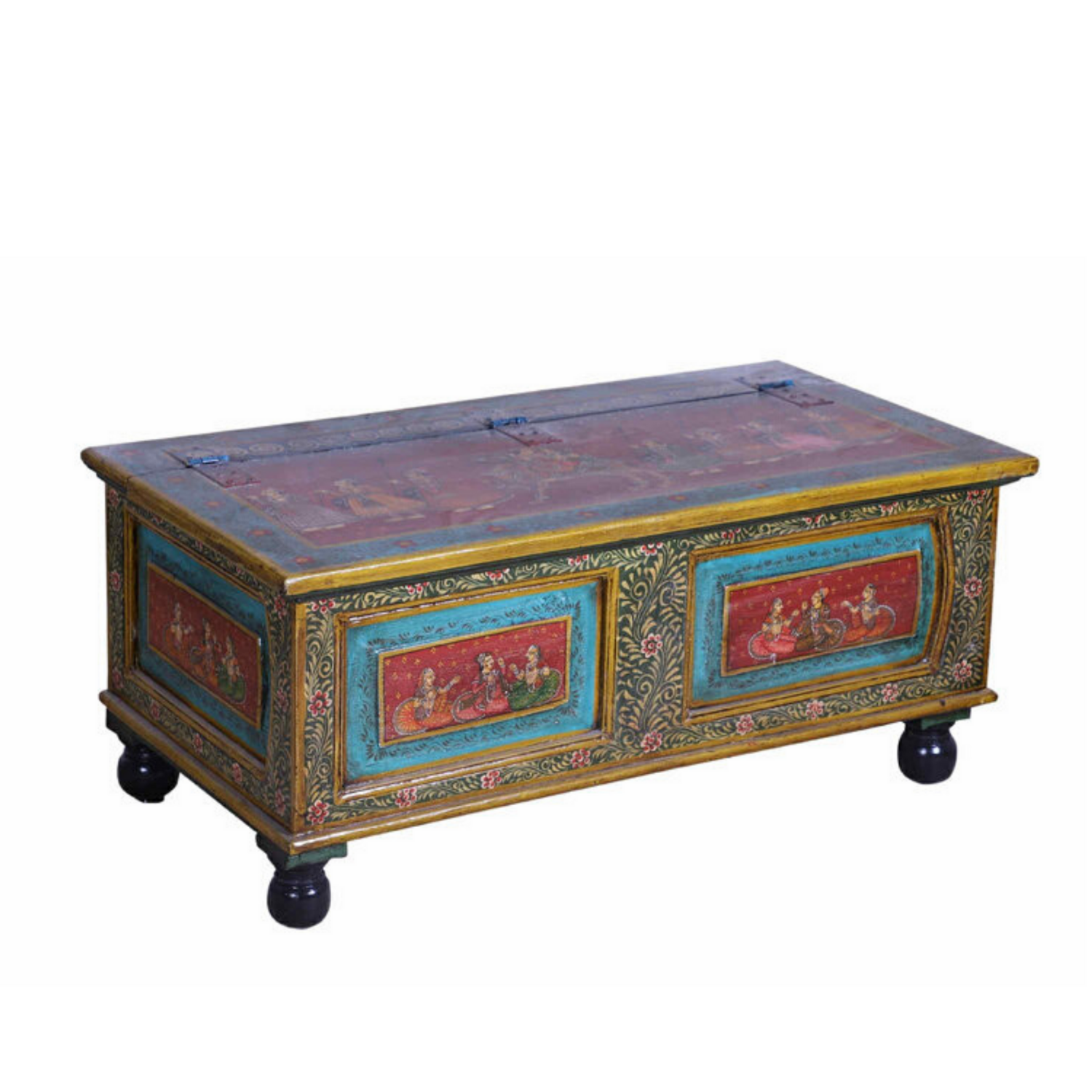 Hand-Painted Trunk