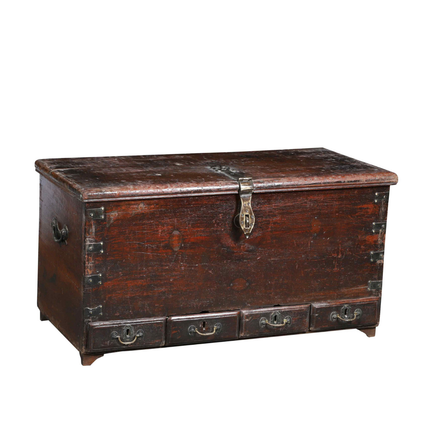 Antique Teak Trunk