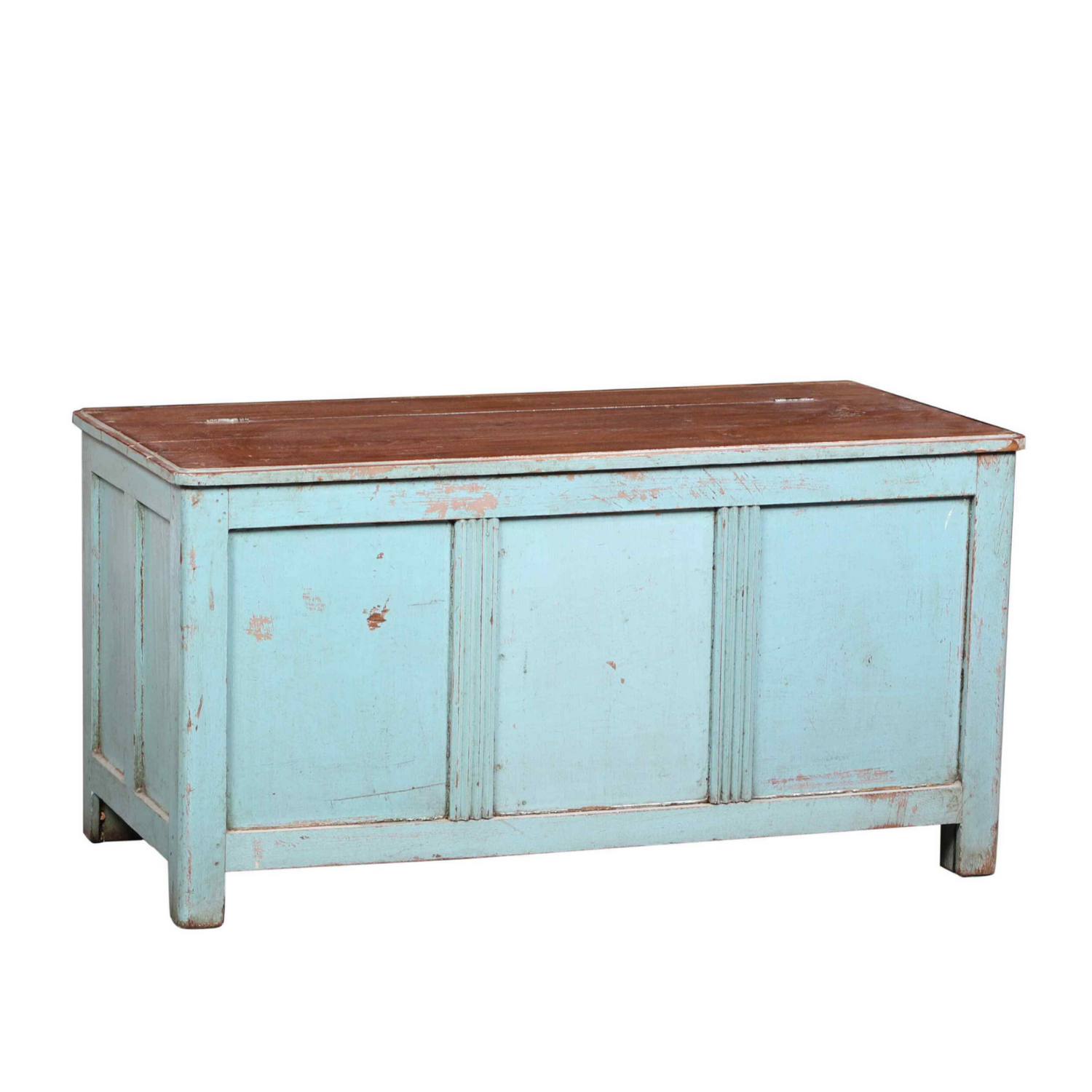 Distressed Light Blue Trunk