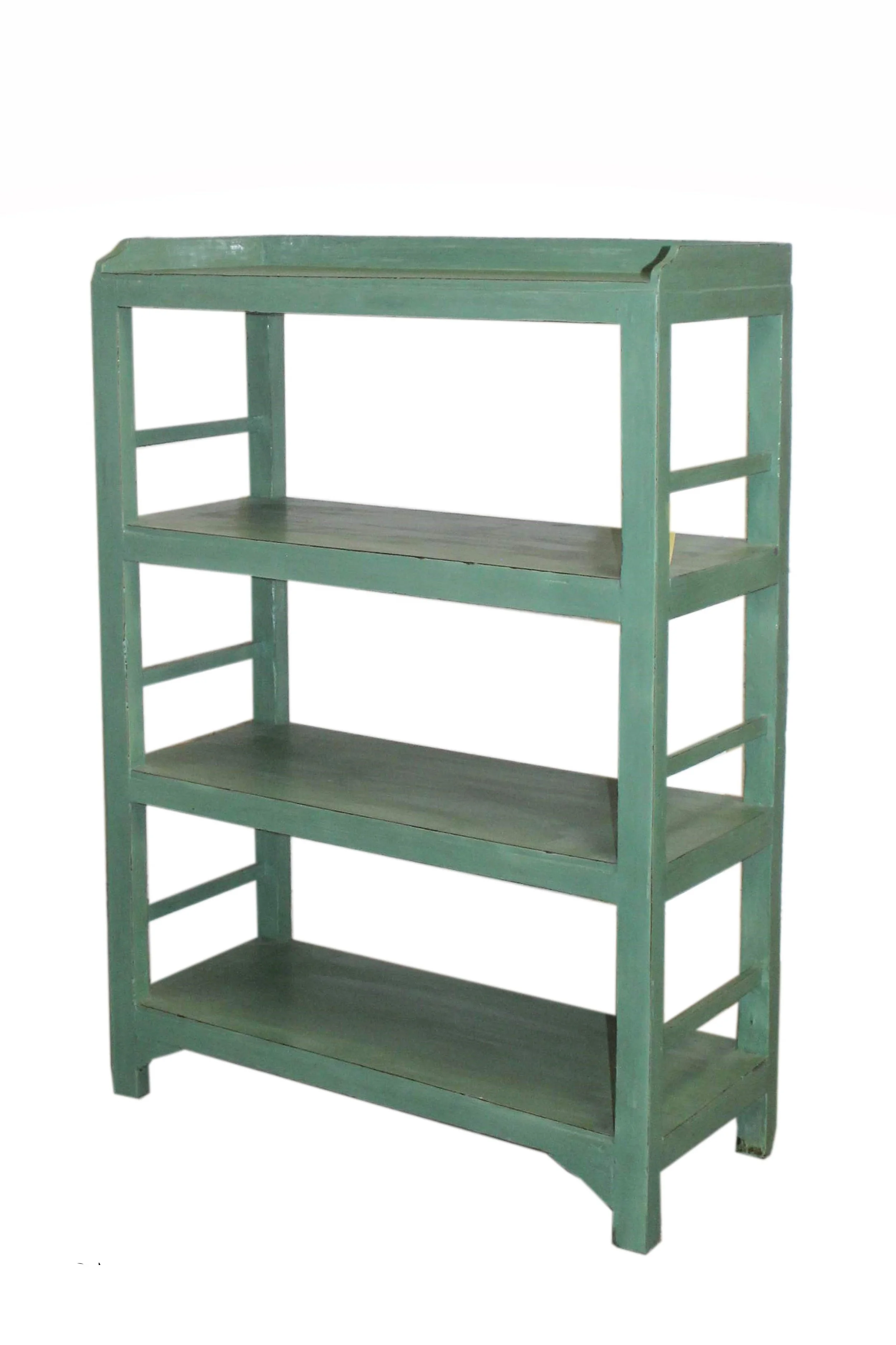 SOLD - Green Open Bookshelf