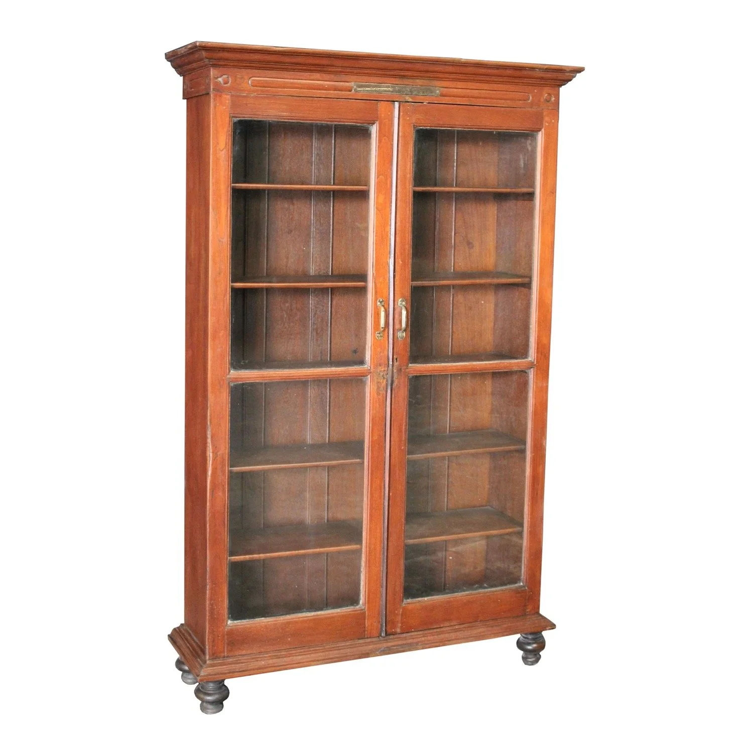 SOLD - Teak Cabinet with Glass