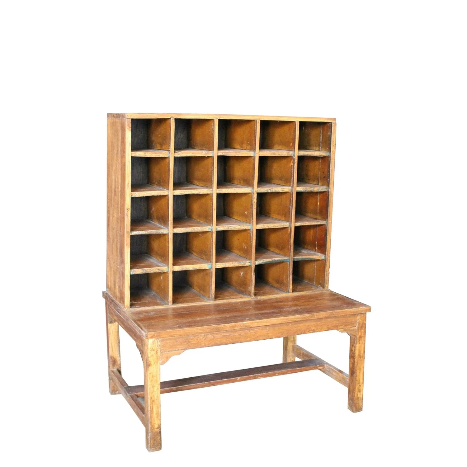 Teak Multi Cubby