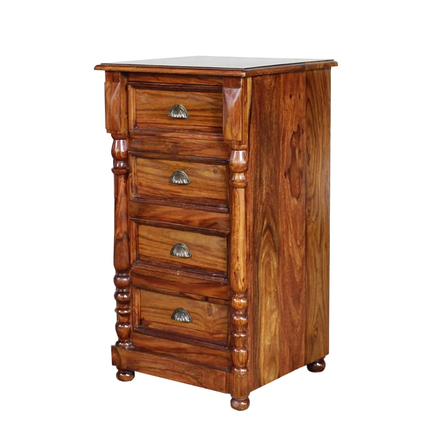 Four-Drawer Bedside Cabinet