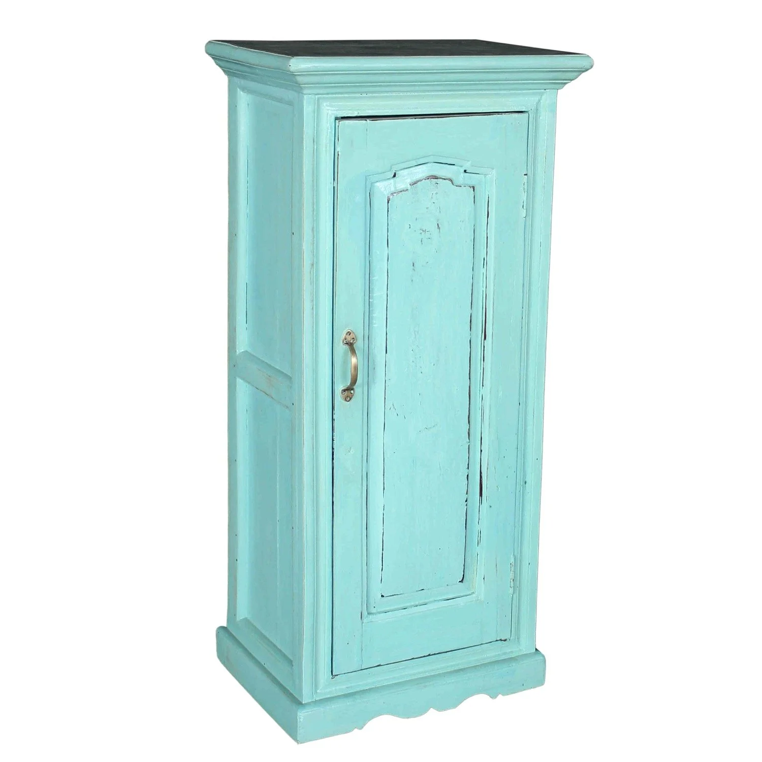 Teal Painted Cabinet