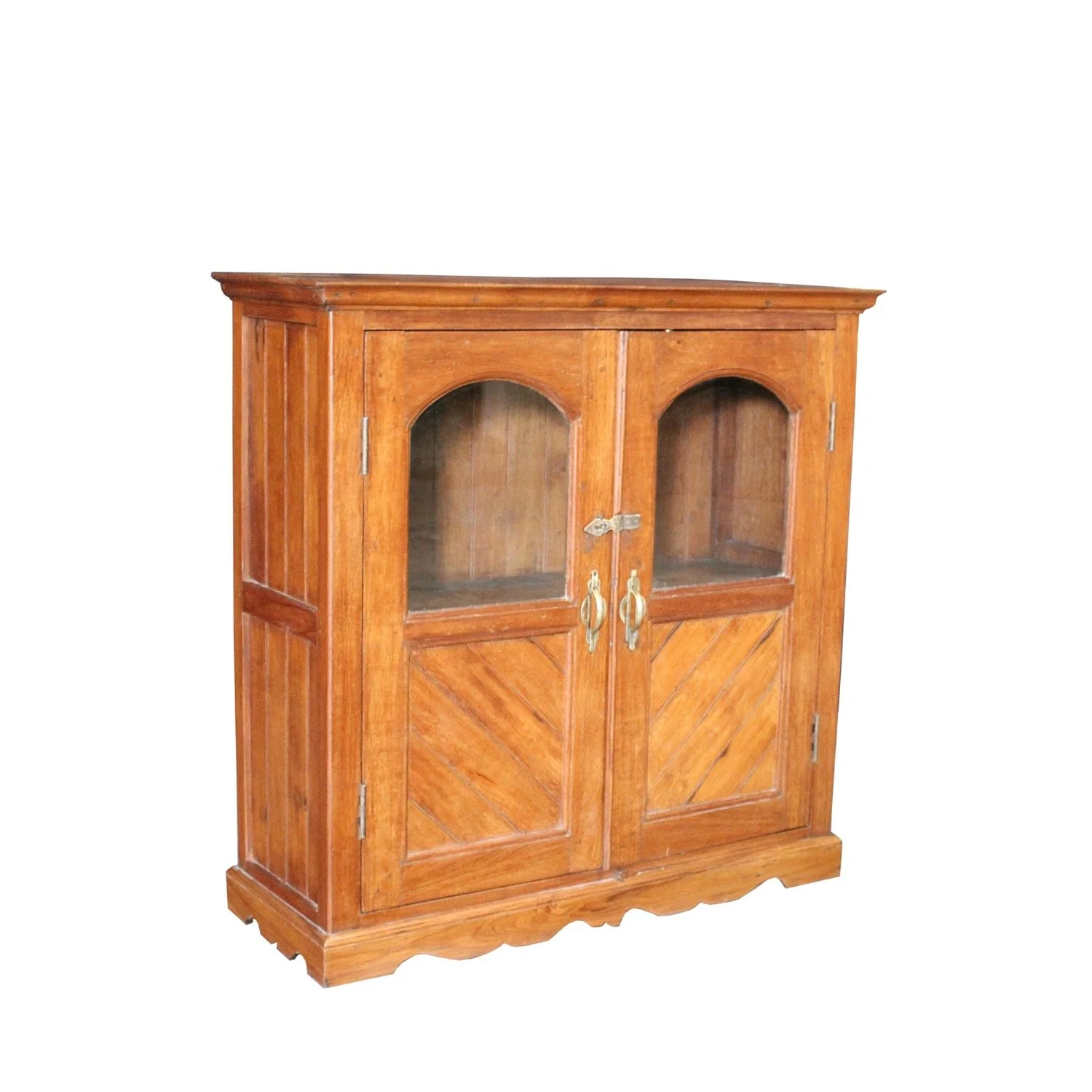 SOLD - Teak Cabinet with Glass