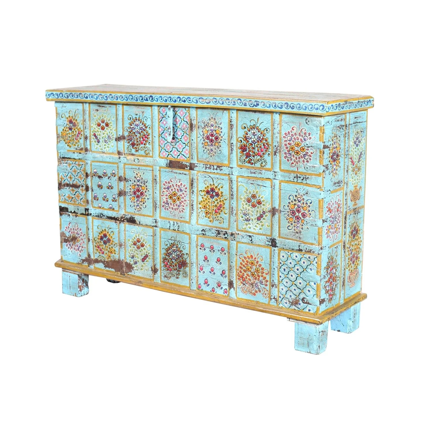SOLD - Painted High Trunk