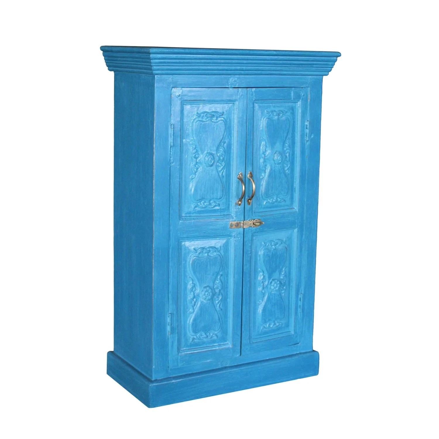 Blue Painted Cabinet
