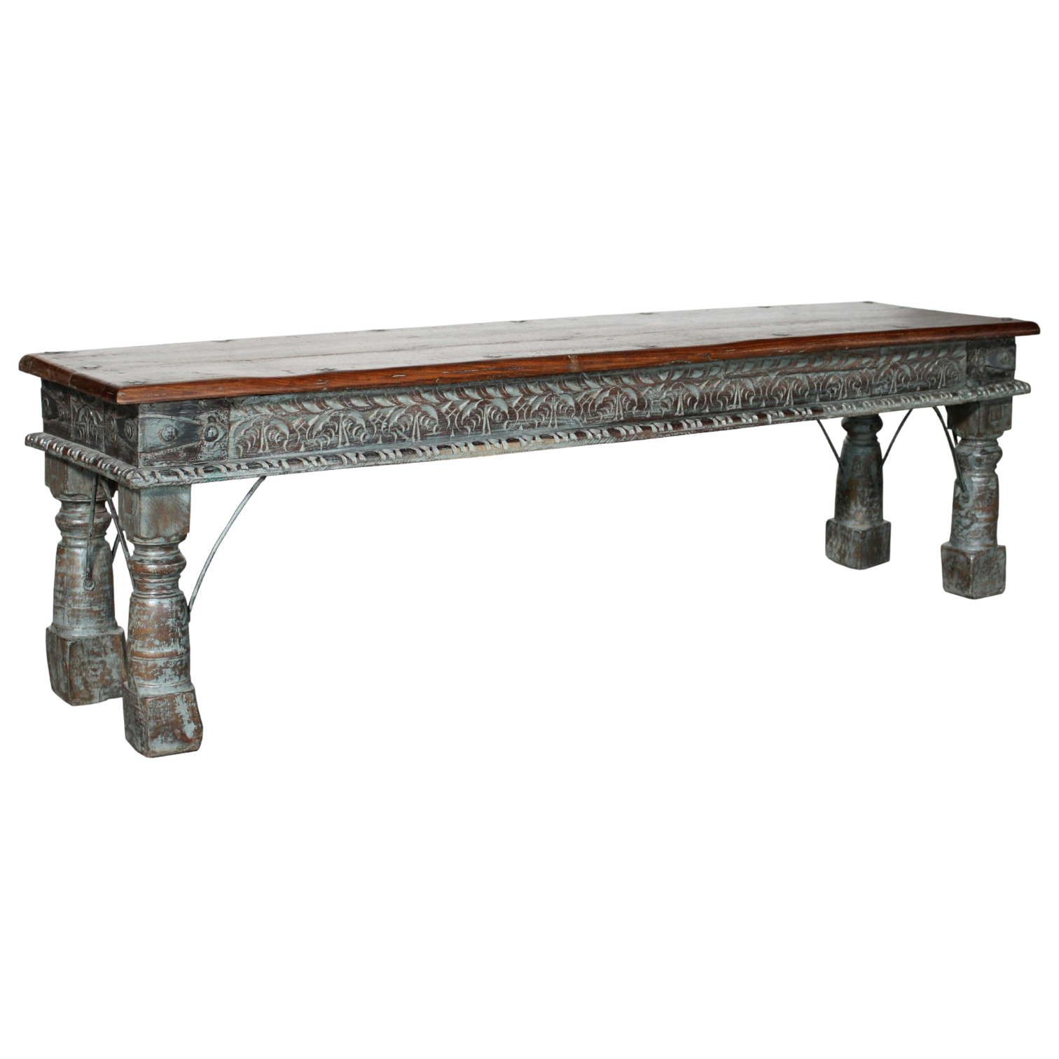 Carved Bench