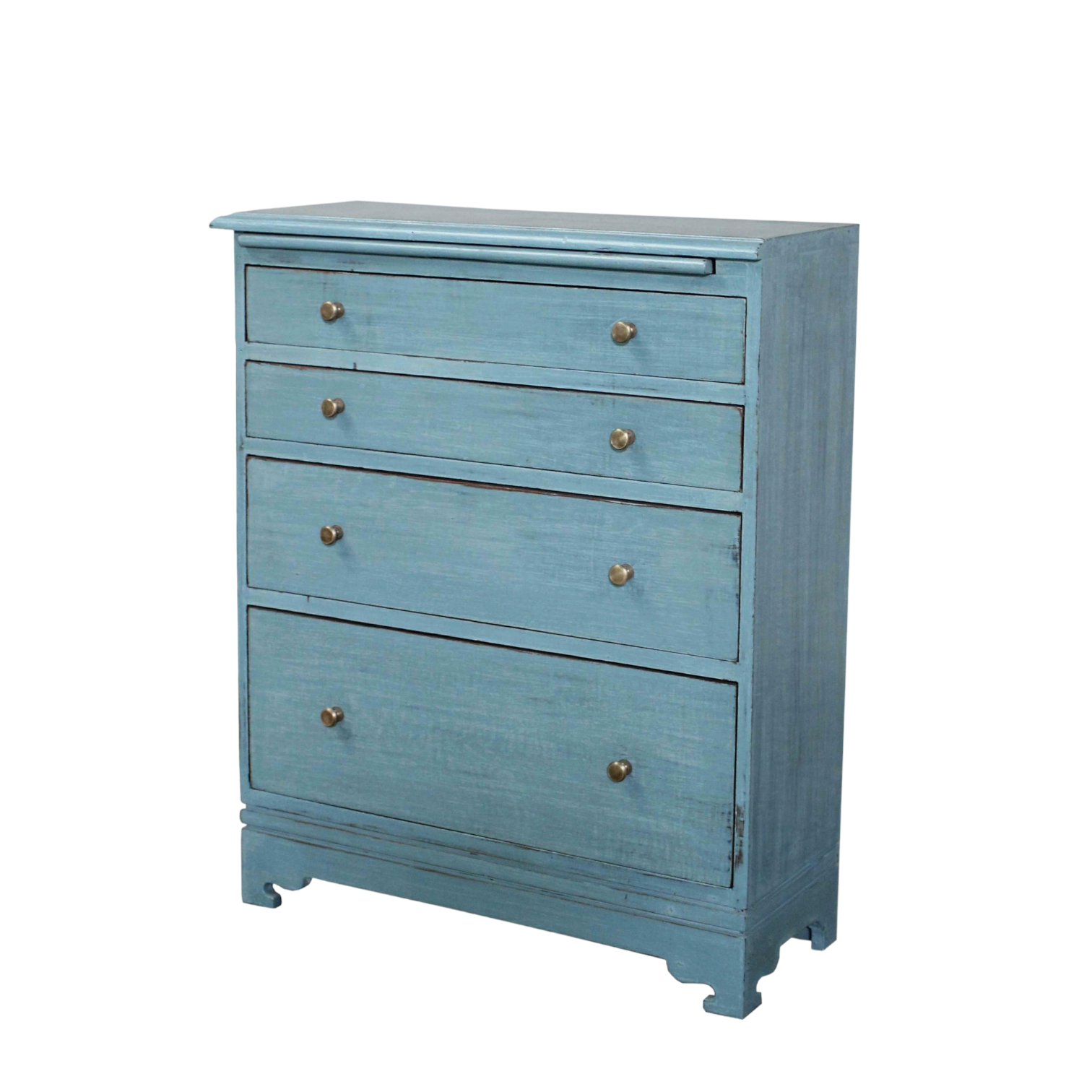 SOLD - Blue Painted Bureau