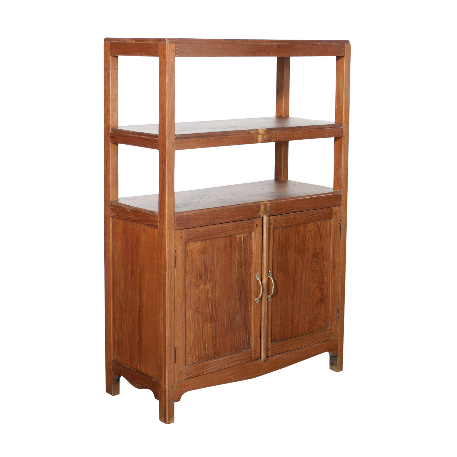 Open Shelf with Cabinet