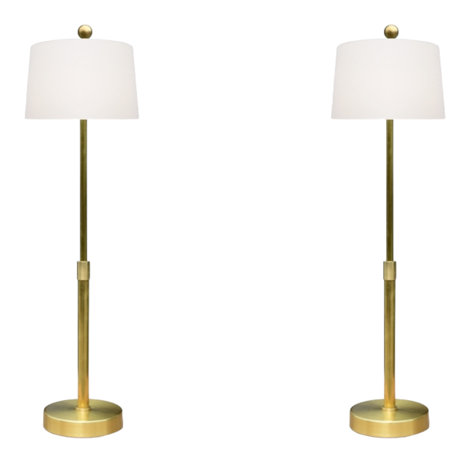 Solid Brass Buffet Lamp (Set of 2)