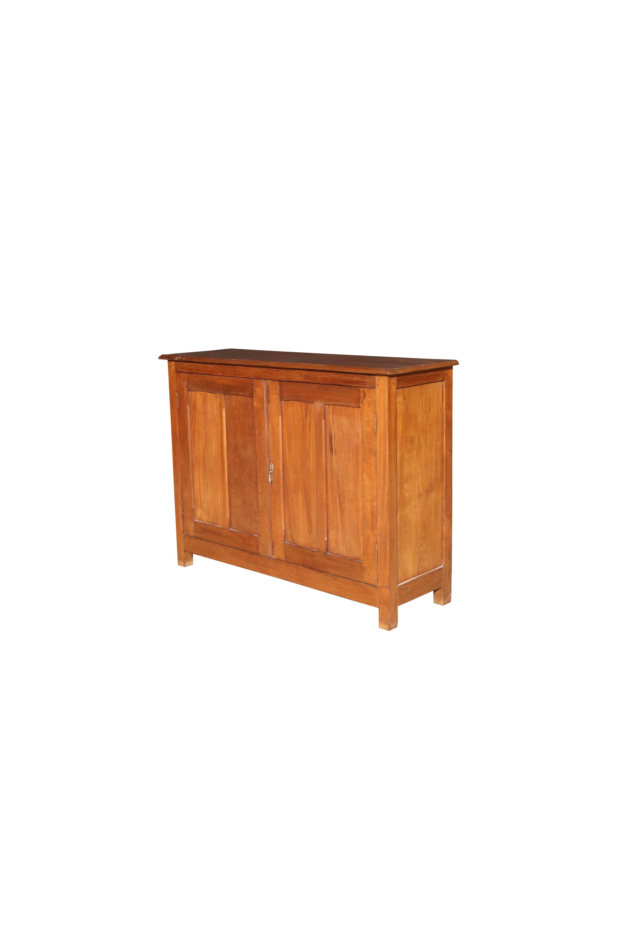 Double-Door Teak Sideboard