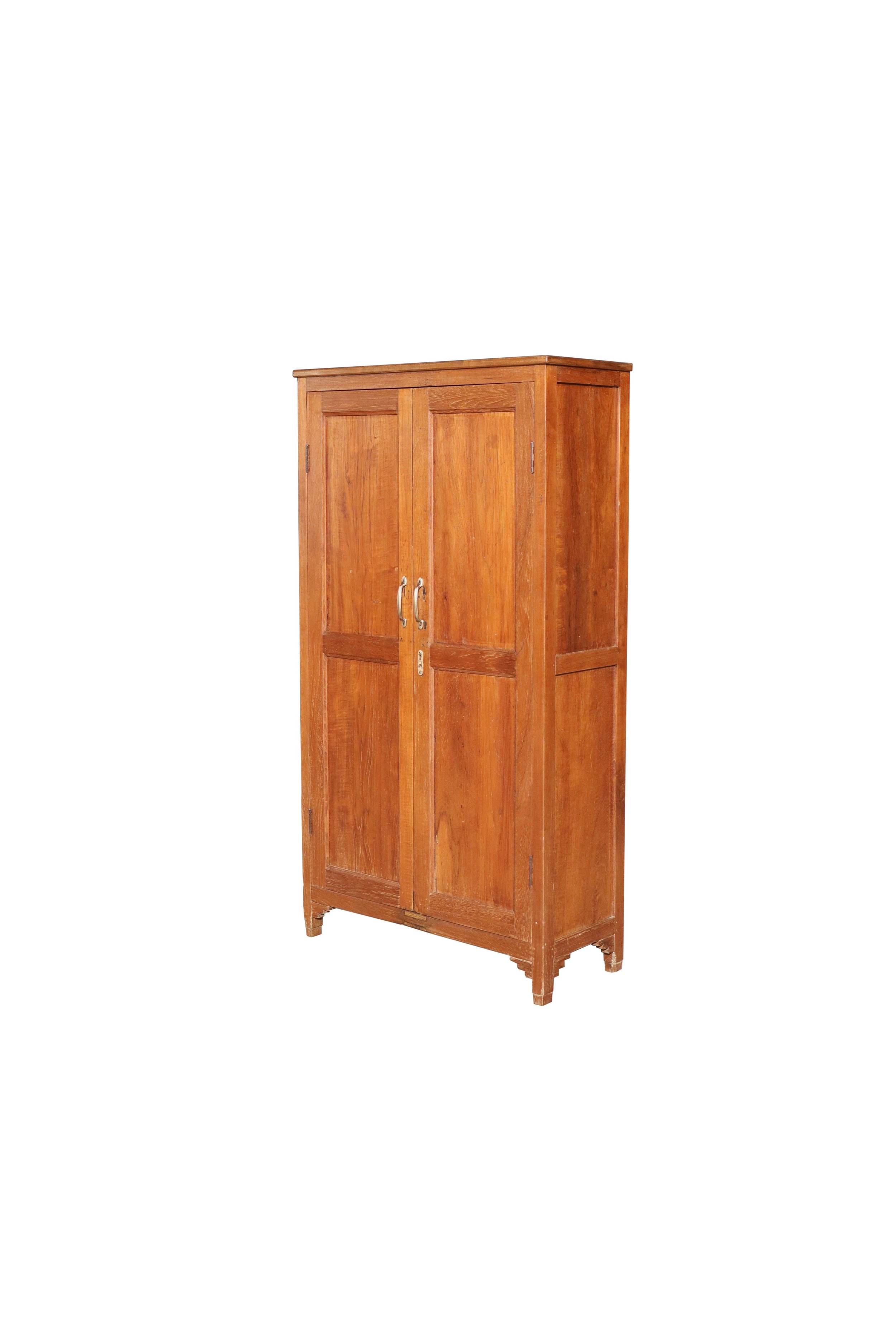 Classic Teak Wardrobe Cabinet
