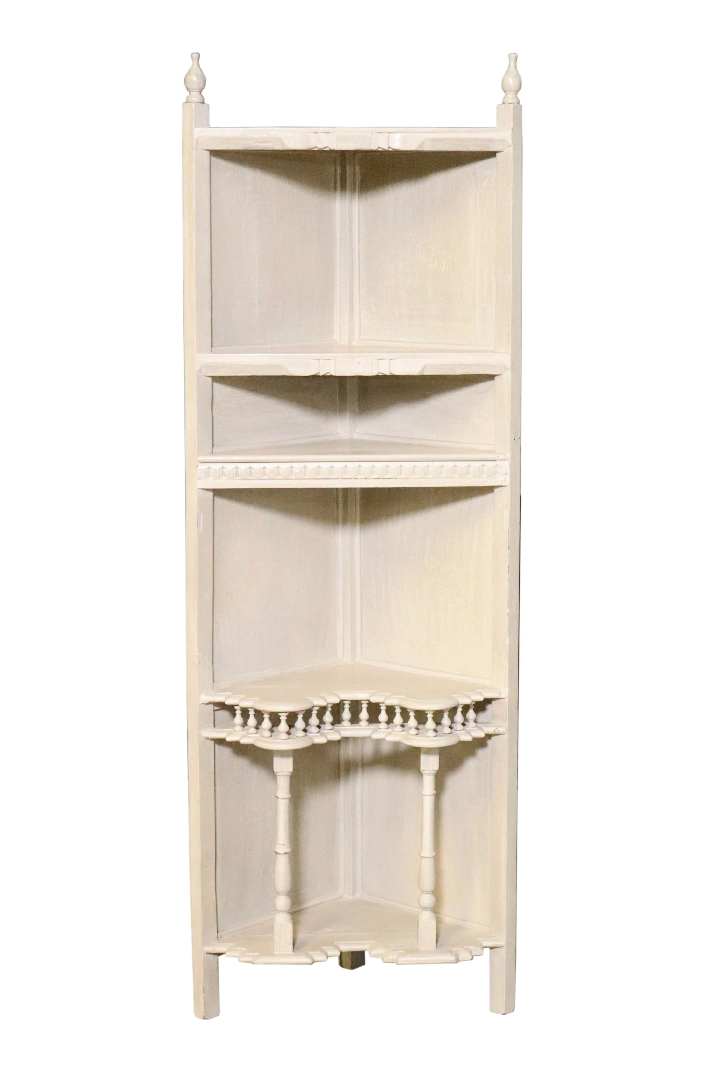 White Corner Shelf