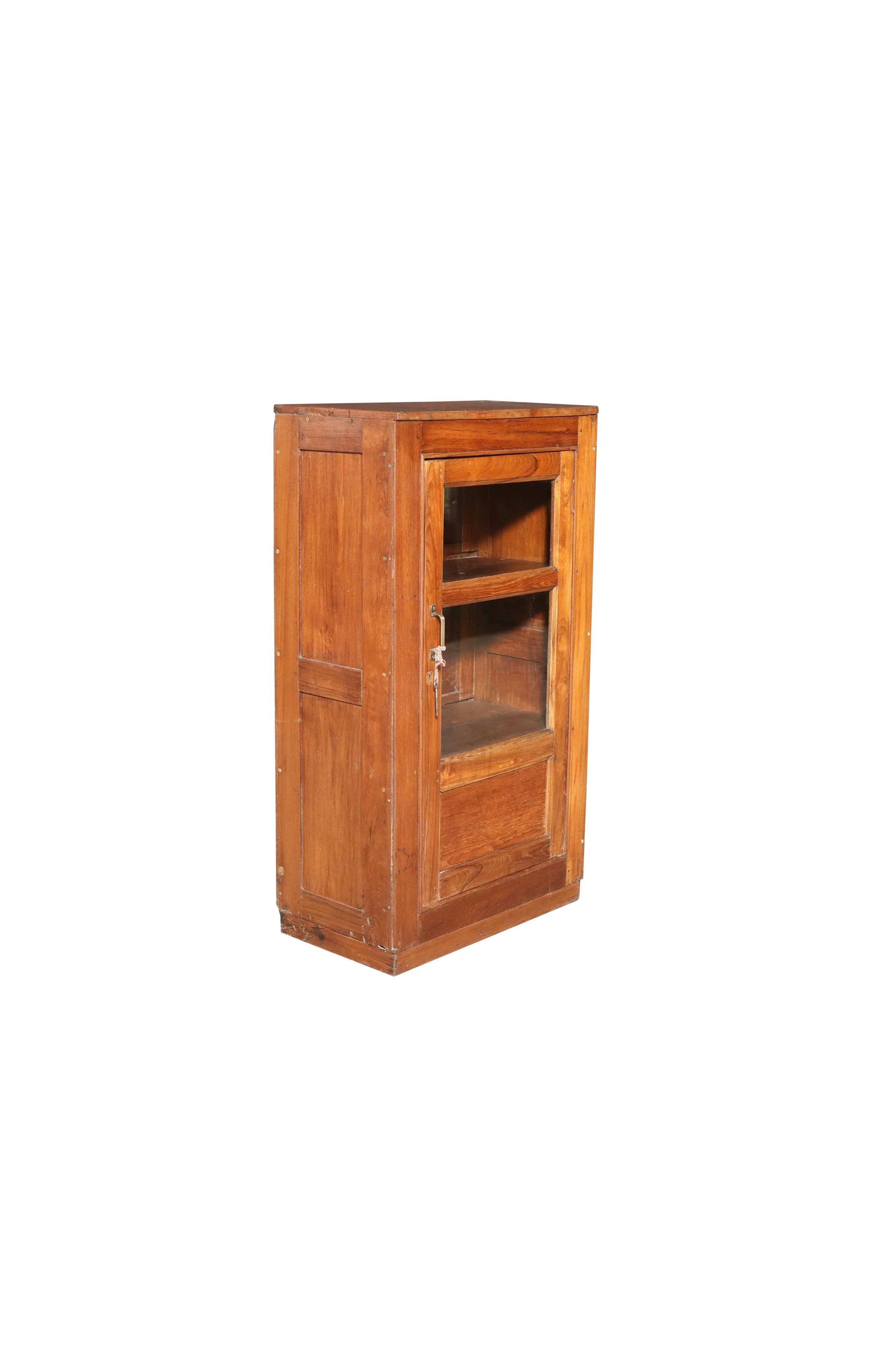 Single-Door Glass Display Cabinet