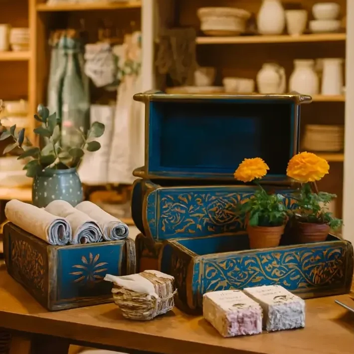 Hand Painted Antique Brick Mold