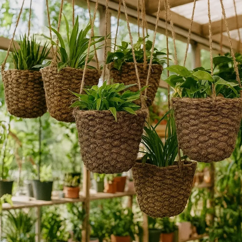 Coconut Fiber Hanging Planter