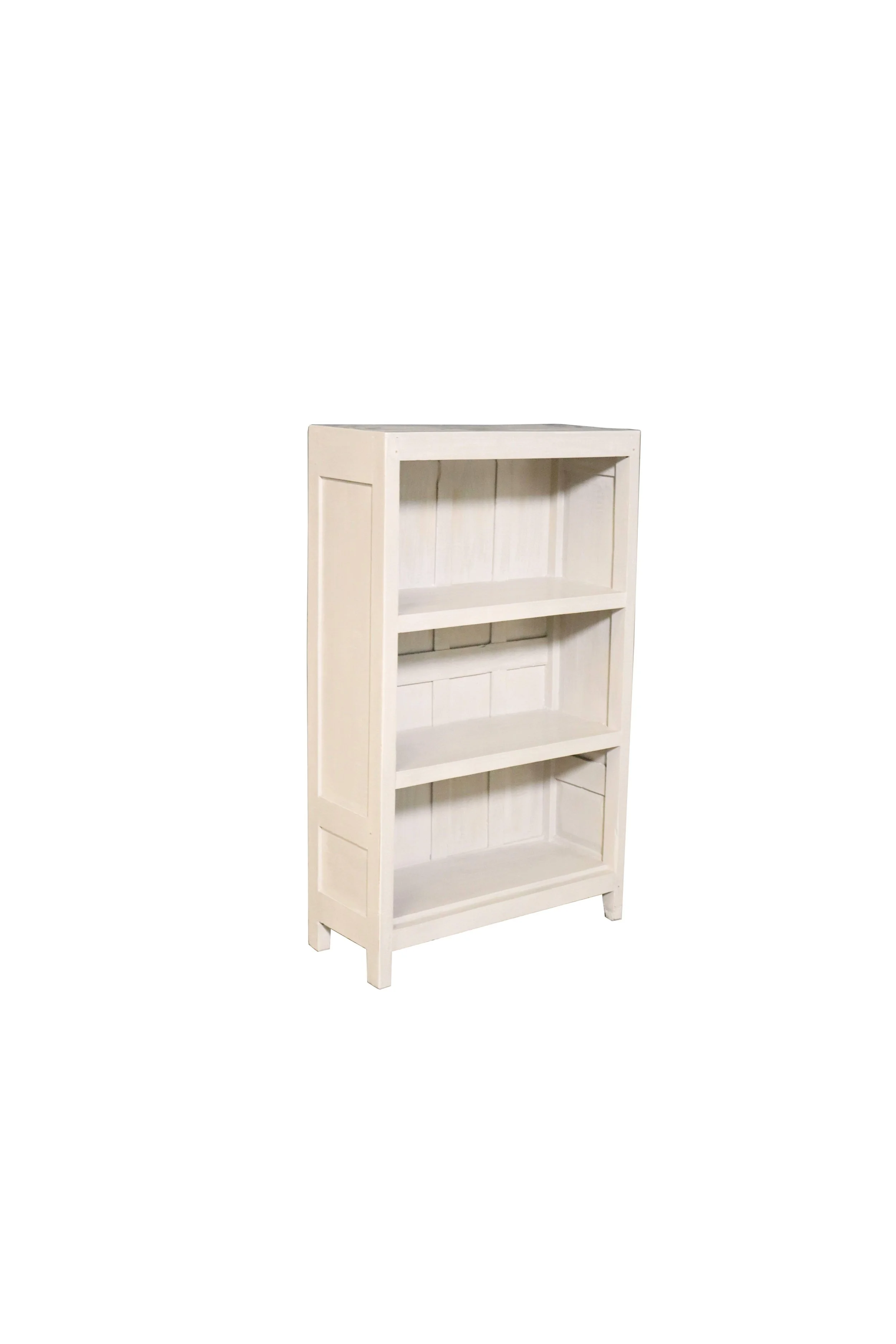 Handcrafted White Bookshelf