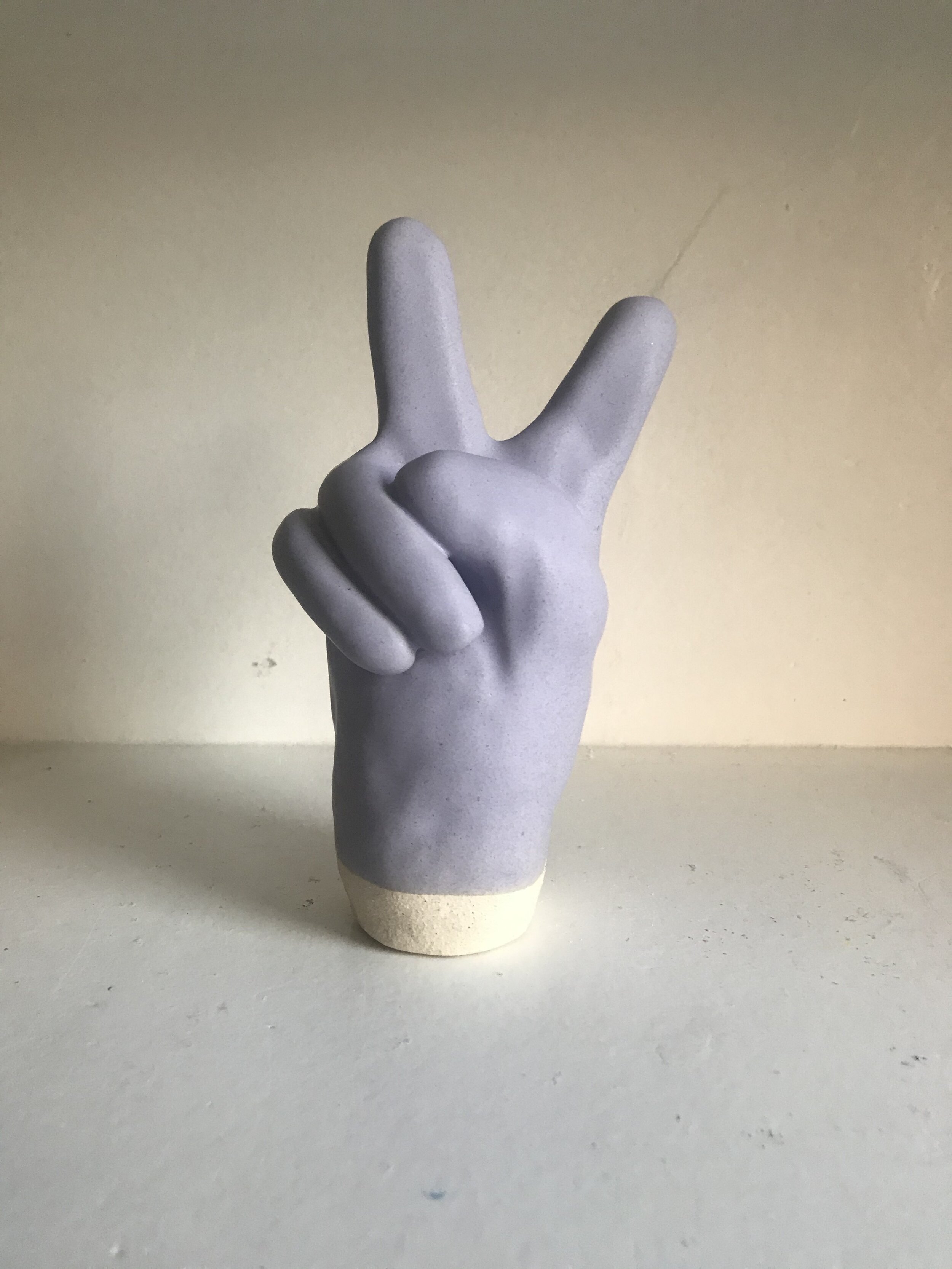 Peace Sign in Lavender 
