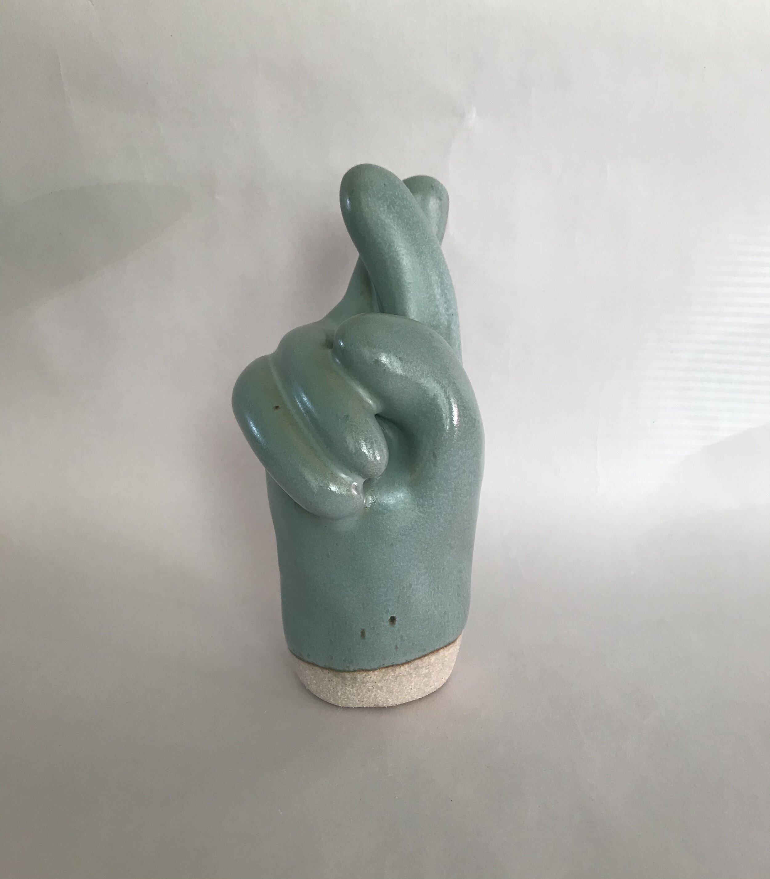 Hope / Good Luck Sign in Turquoise  