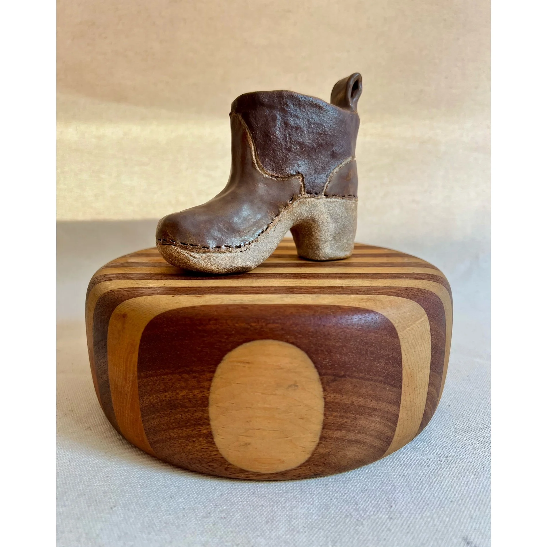 Sculpted Clog Boot
