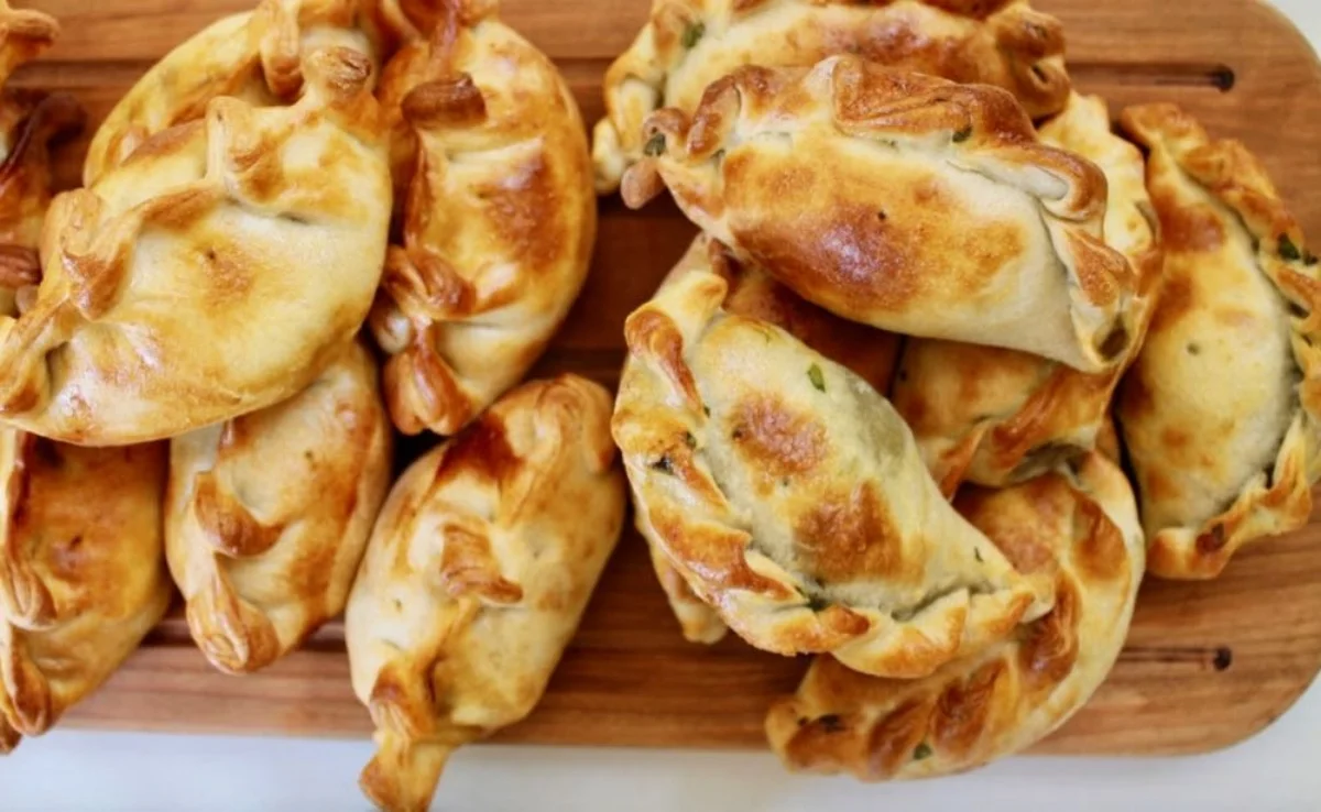 EMPANADAS DE VERDURA Y POLLO