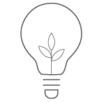 SproutsIO requires half of the power of a laptop, 2% of the water, and 40% of the nutrients required by soil-based growing.