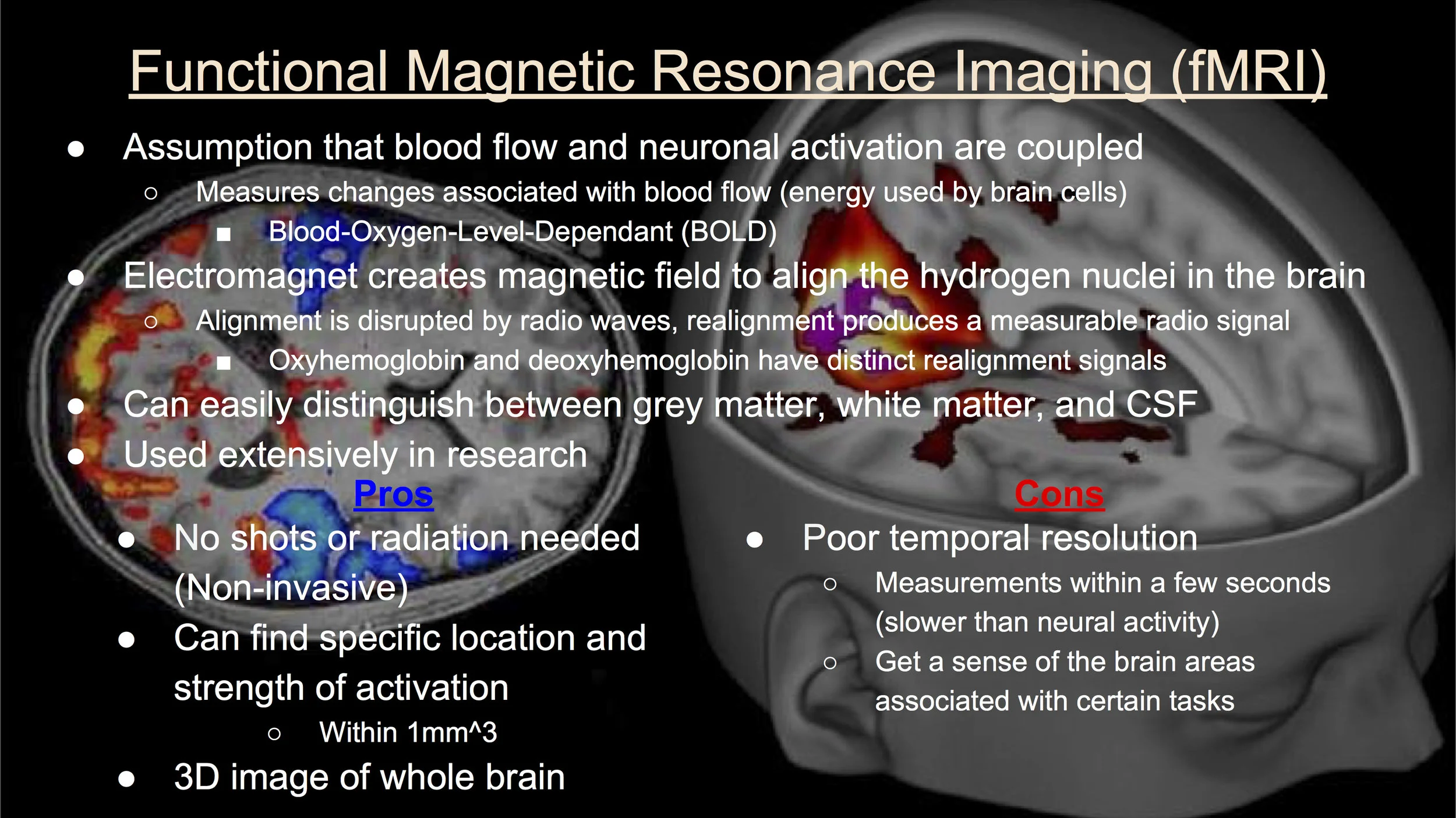 Functional Neuroimaging Techniques — Institute of Neuro Innovation