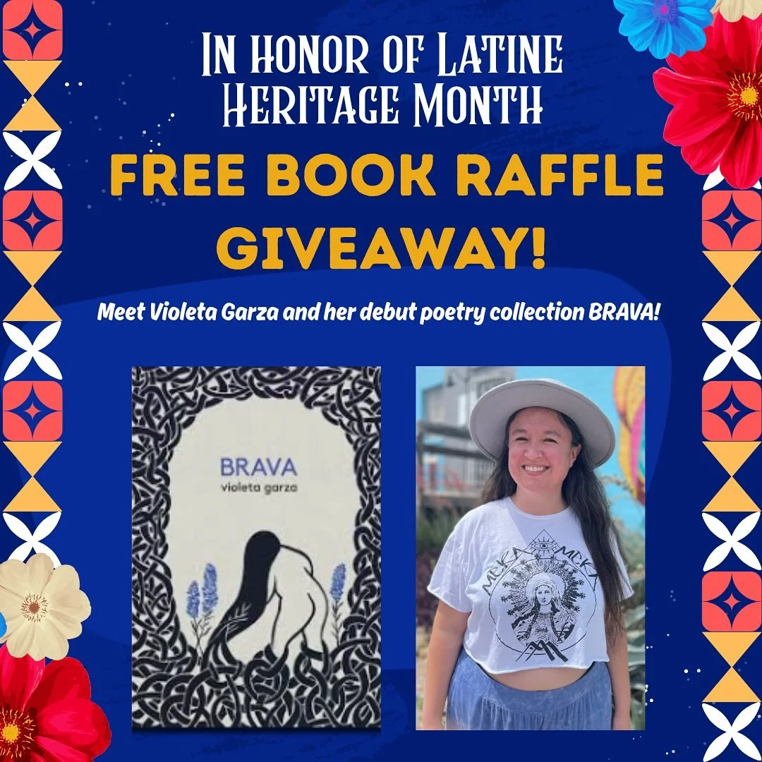 📚✨ FREE BOOK GIVEAWAY! ✨📚
Want to win a copy of an incredible poetry book? Here&rsquo;s how to enter our raffle&mdash;it&rsquo;s super easy:

Tag 3 friends who love poetry in the comments below 👇

Follow this week&rsquo;s featured author, Violeta 
