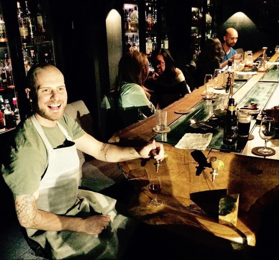 Whisky Finishing & Serving Table