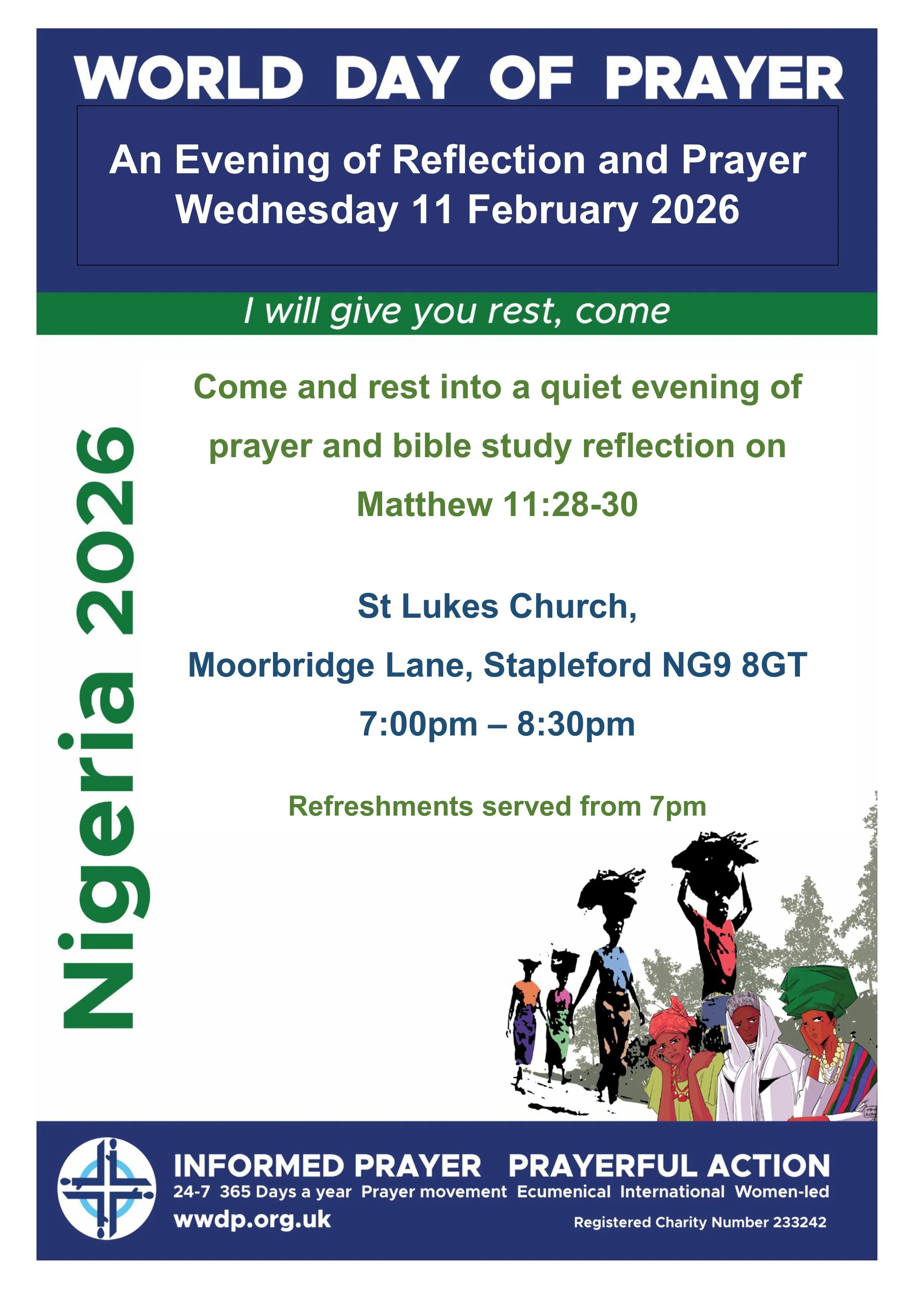 World Day of Prayer Bible Study