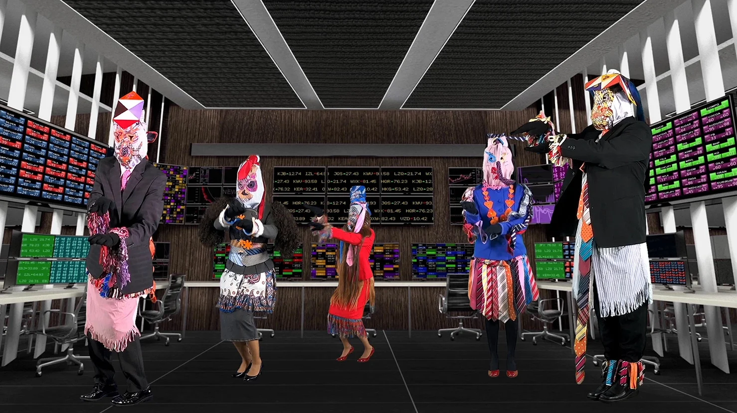 Video Still from 6-channel installation