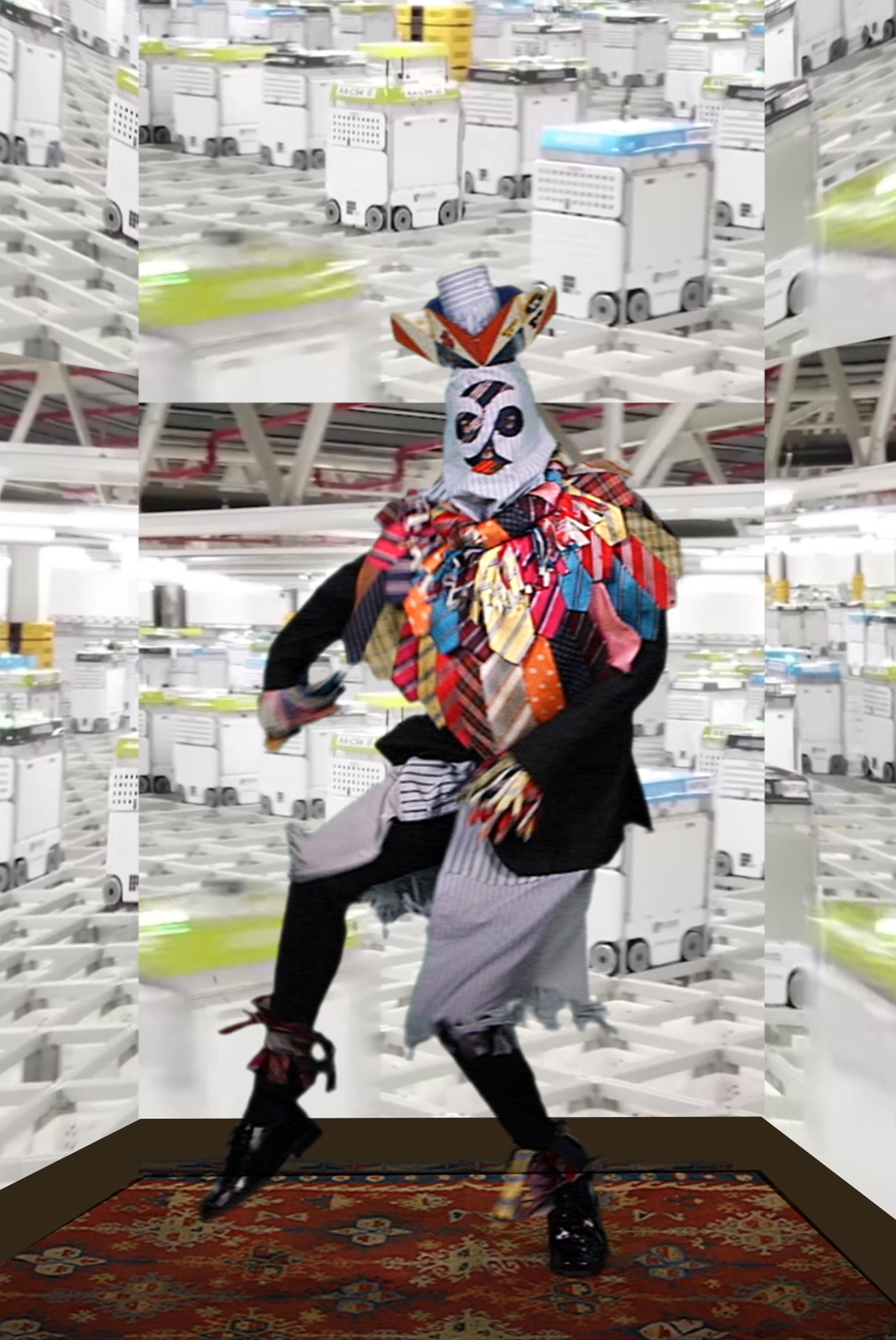 Video Still from 6-channel installation
