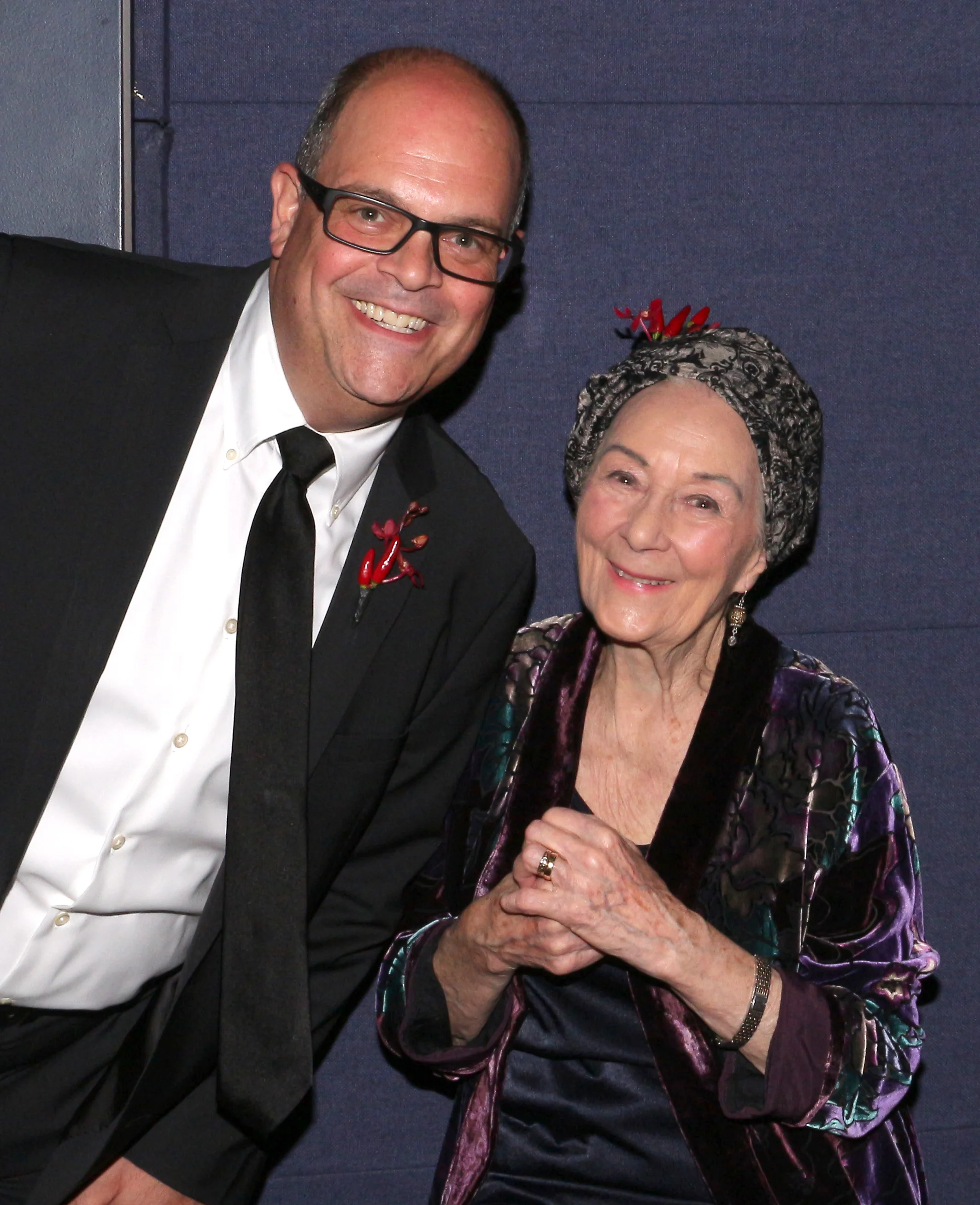 Brad Oscar and Rosemary Harris (2).JPG