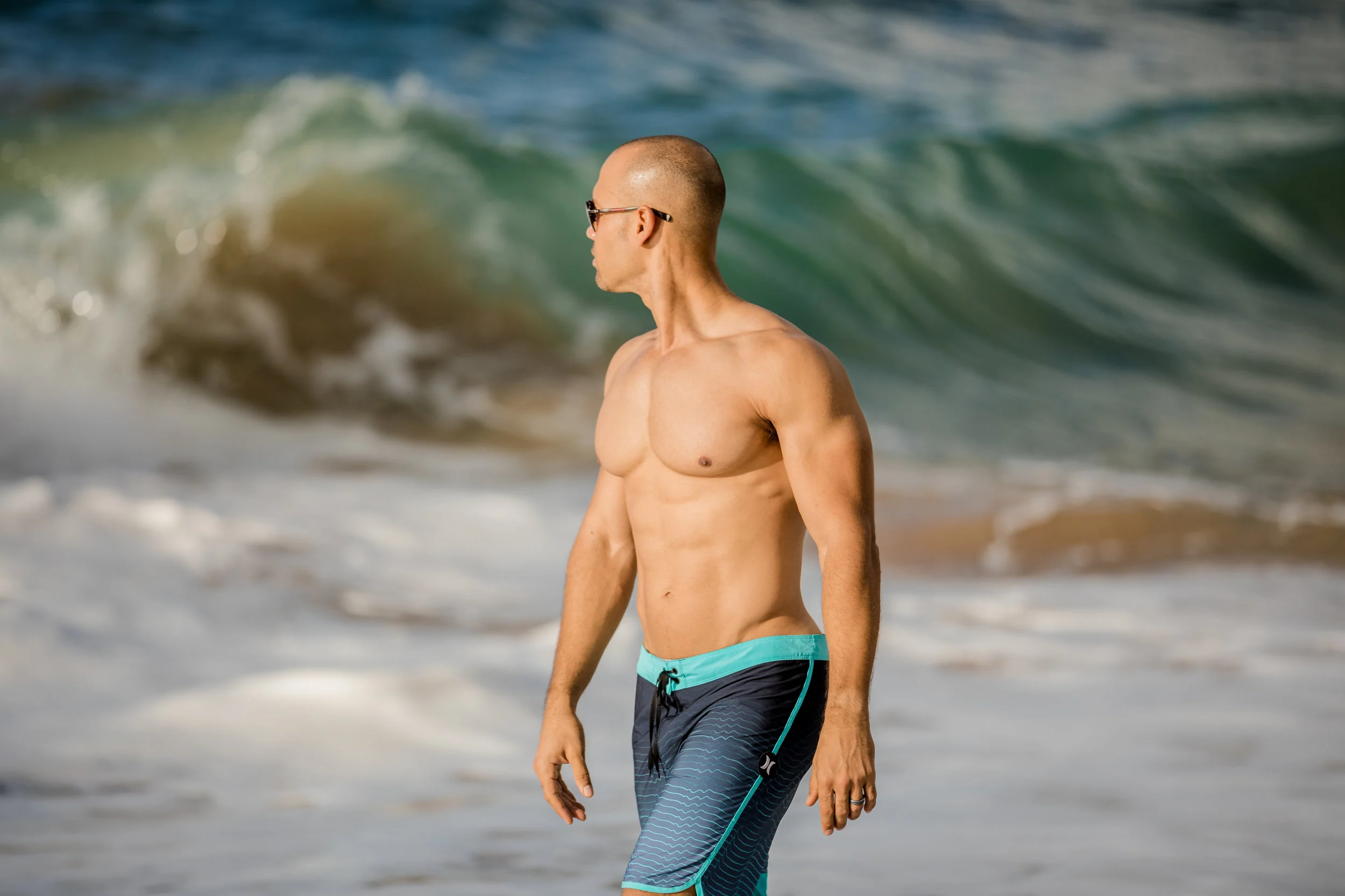 Looking At The Waves