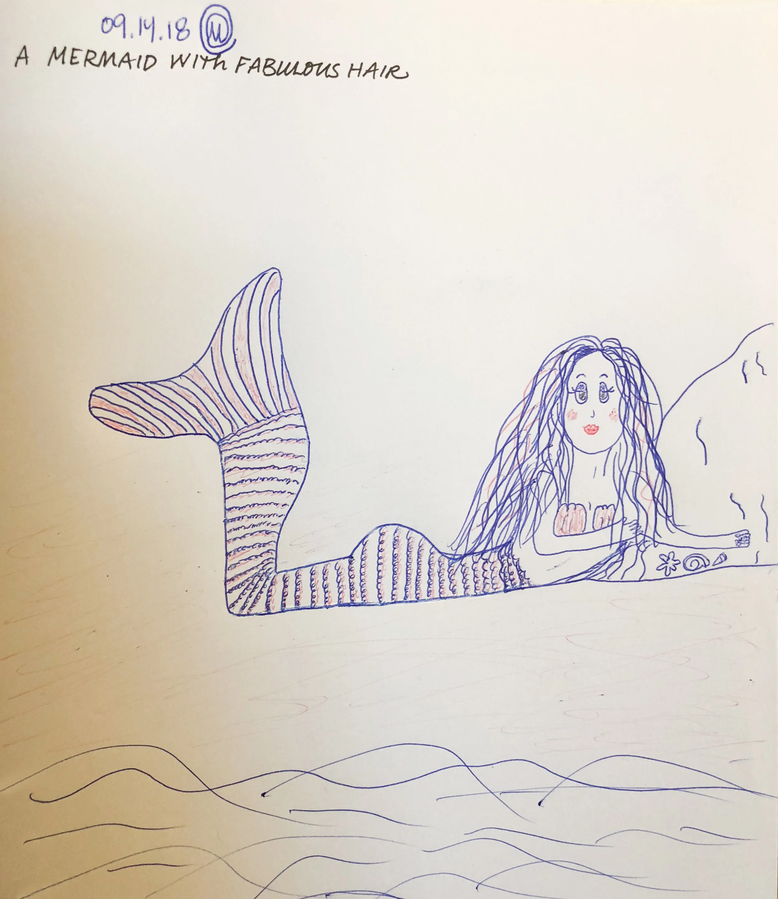 A Mermaid with Fabulous Hair 091418.jpg